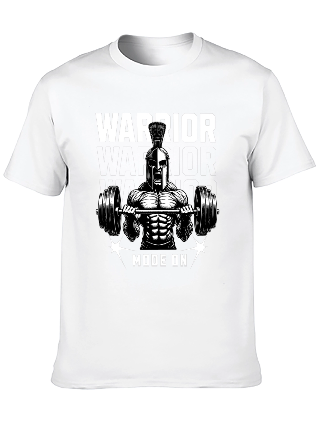 Warrior Mode On T-Shirt - Fitness Apparel