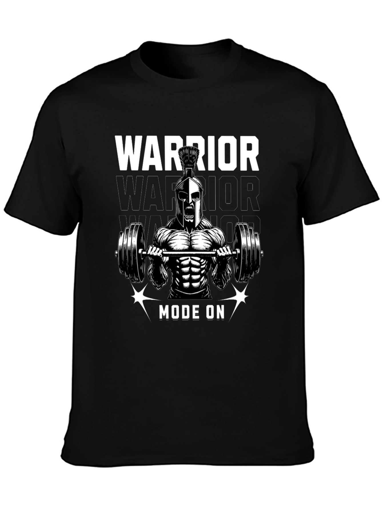 Warrior Mode On T-Shirt - Fitness Apparel