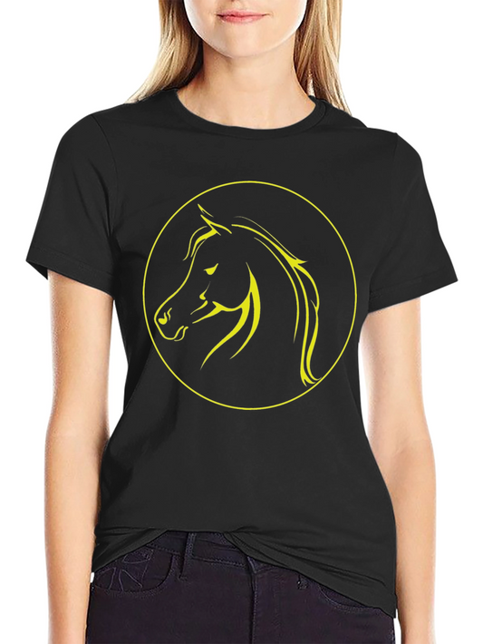 Black Horse Silhouette Tee