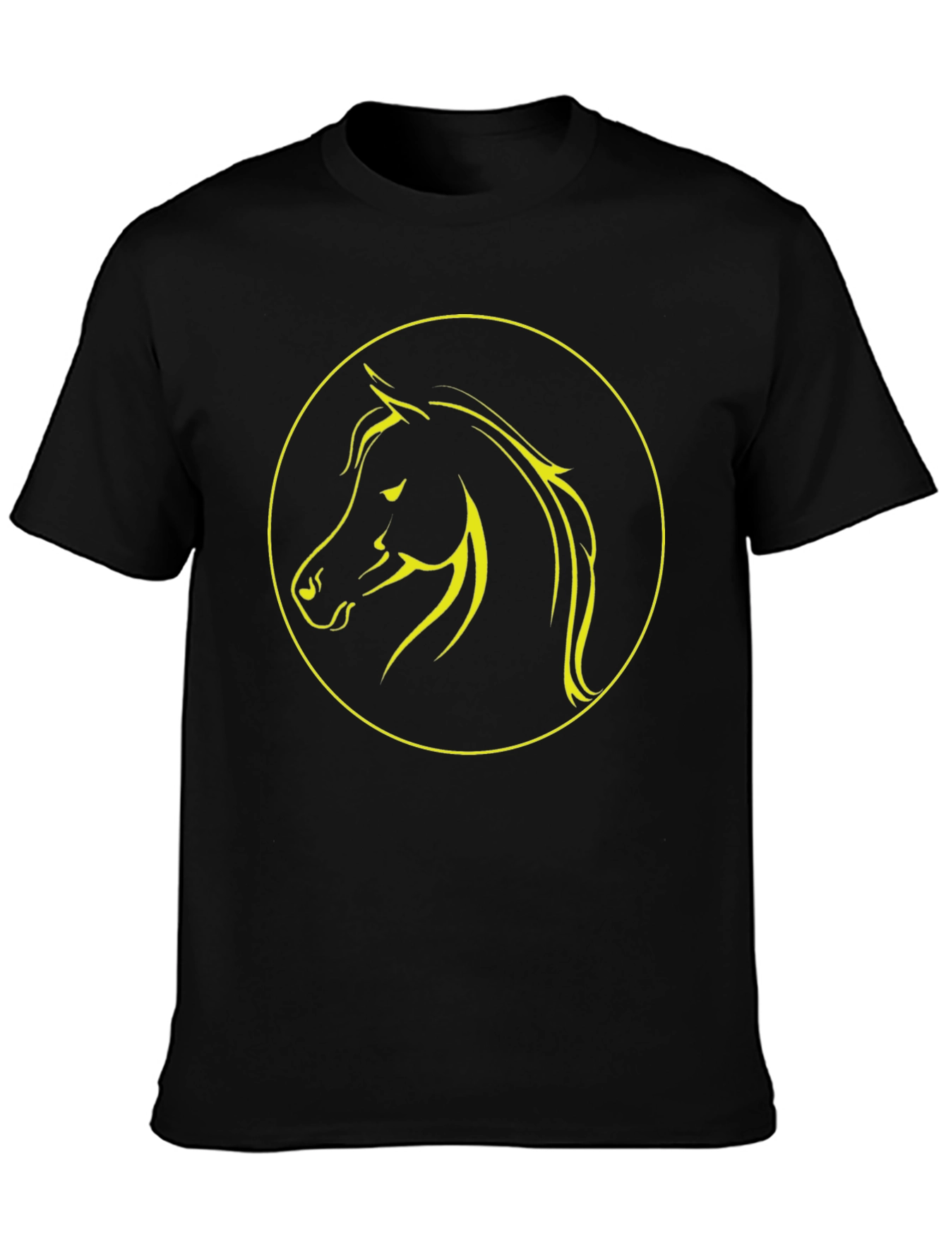 Black Horse Silhouette Tee
