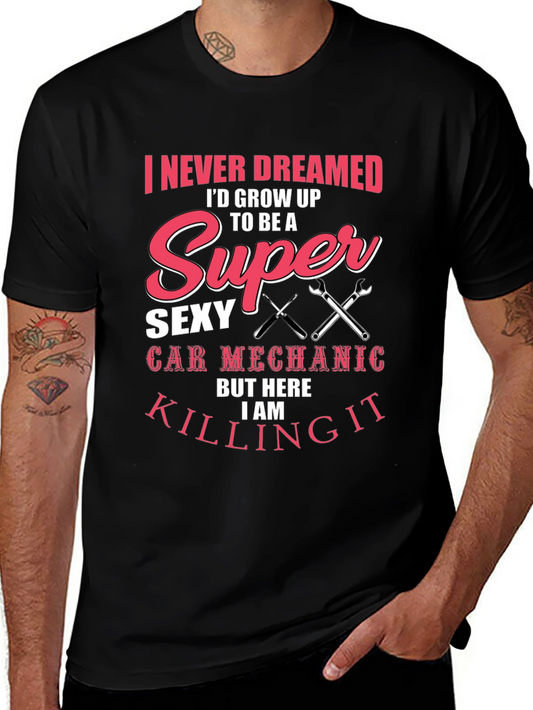 Super Sexy Car Mechanic T-Shirt