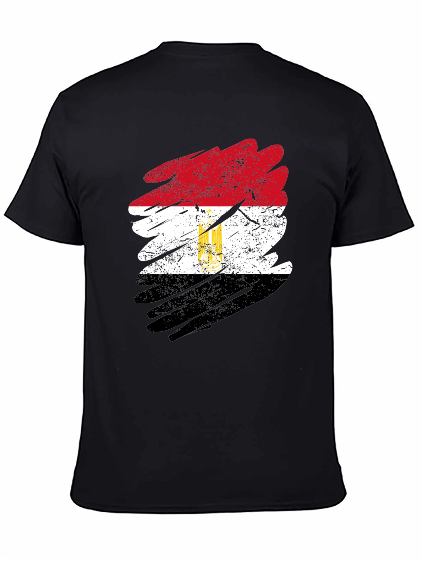 Egypt Flag Brush Stroke T-Shirt