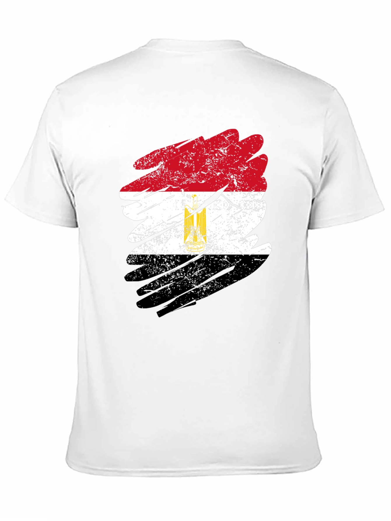 Egypt Flag Brush Stroke T-Shirt