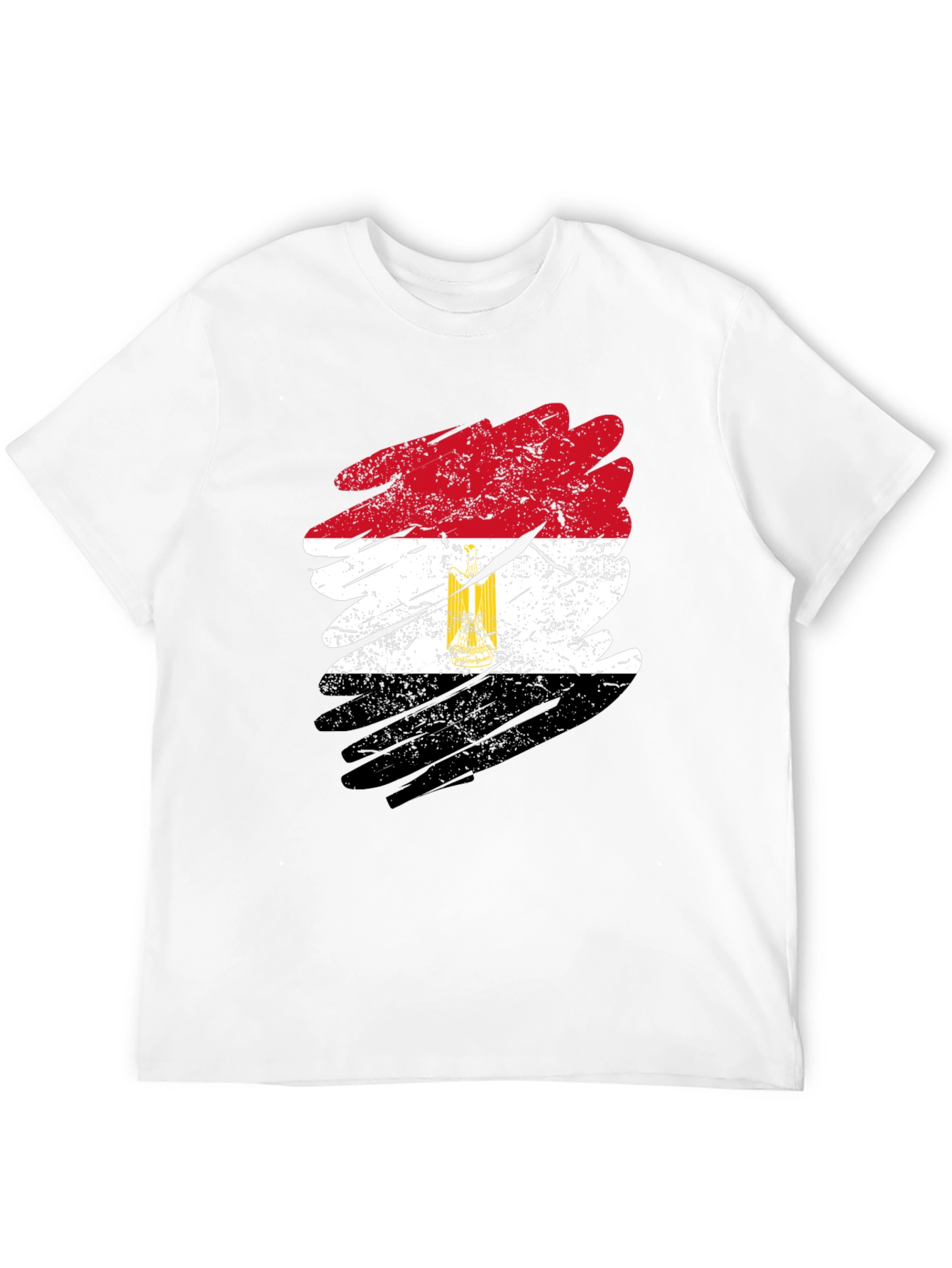 Egypt Flag Brush Stroke T-Shirt
