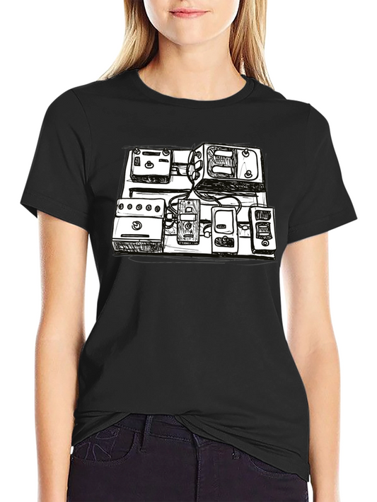 Sketch Pedal Board T-Shirt - Musicians Essential