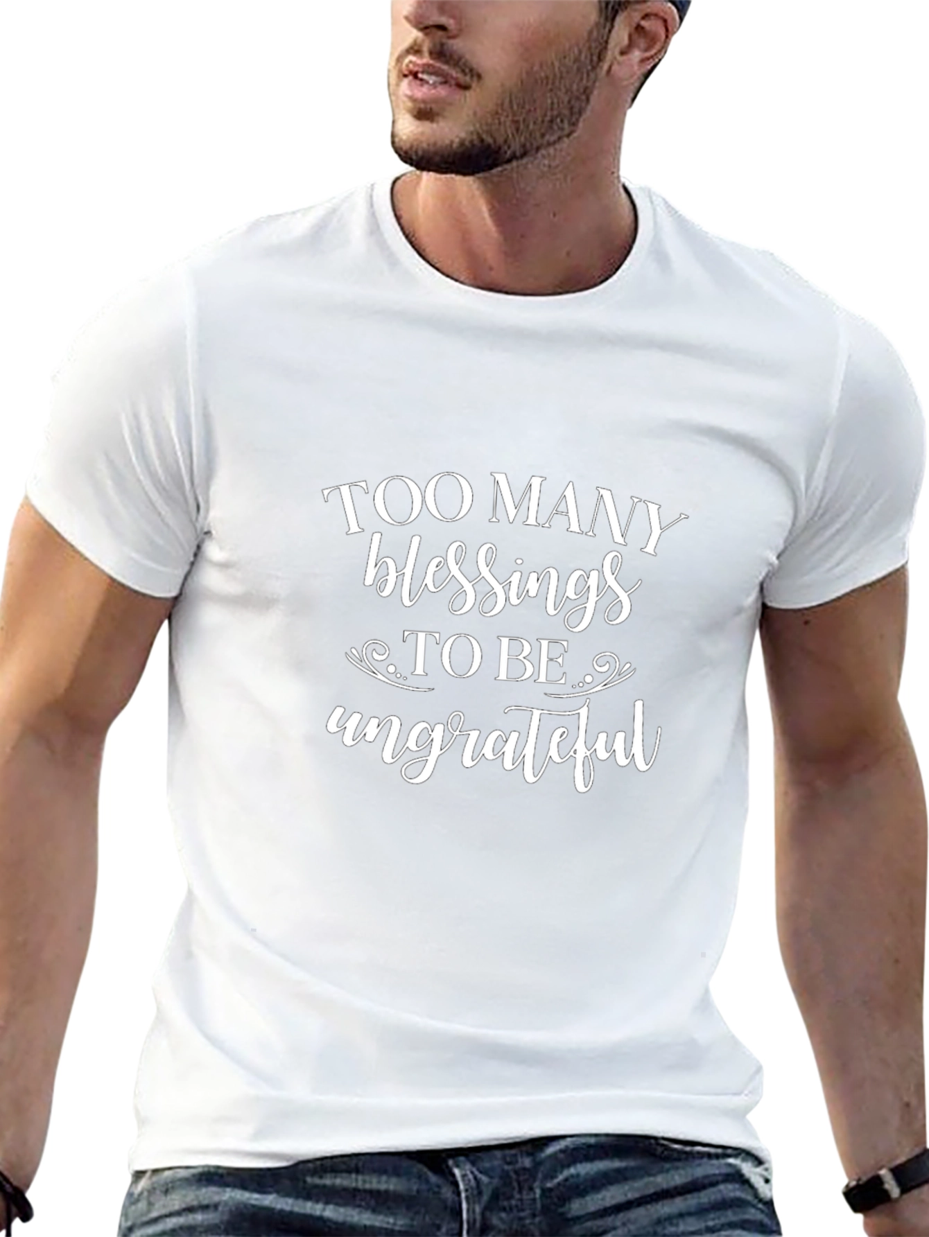 Too Many Blessings Graphic Tee