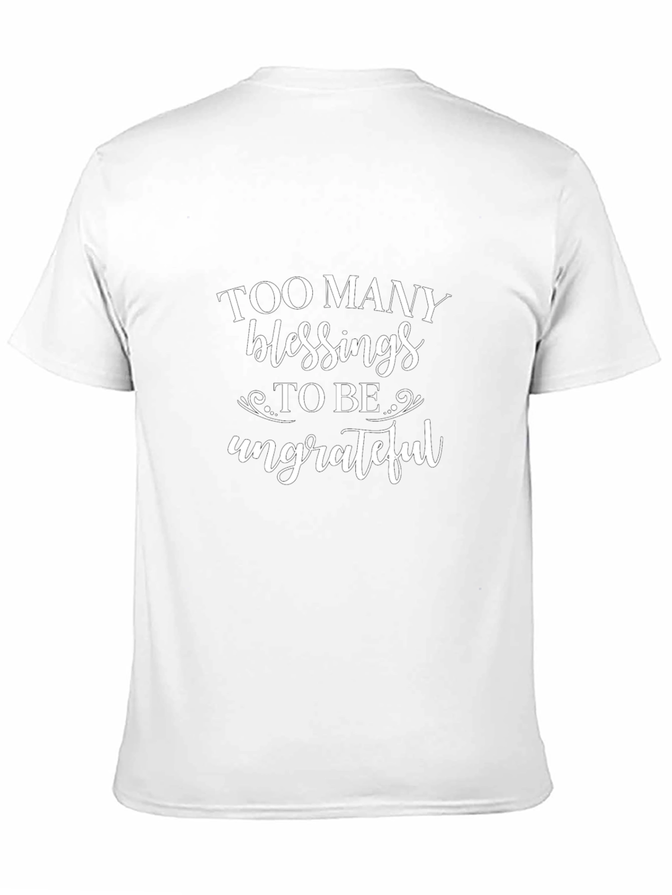 Too Many Blessings Graphic Tee