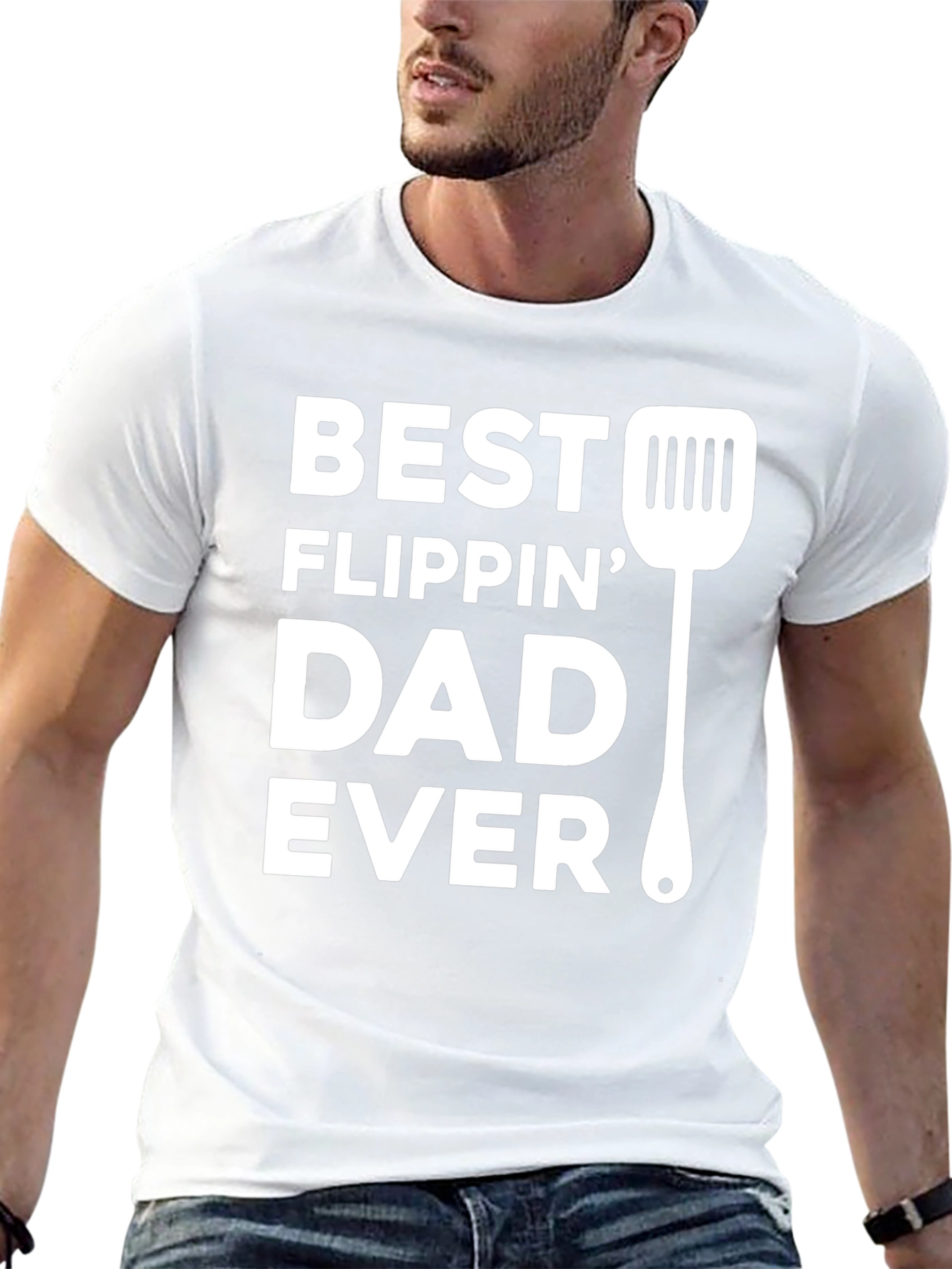 Best Flippin Dad Ever T-Shirt - Fathers Day Grilling