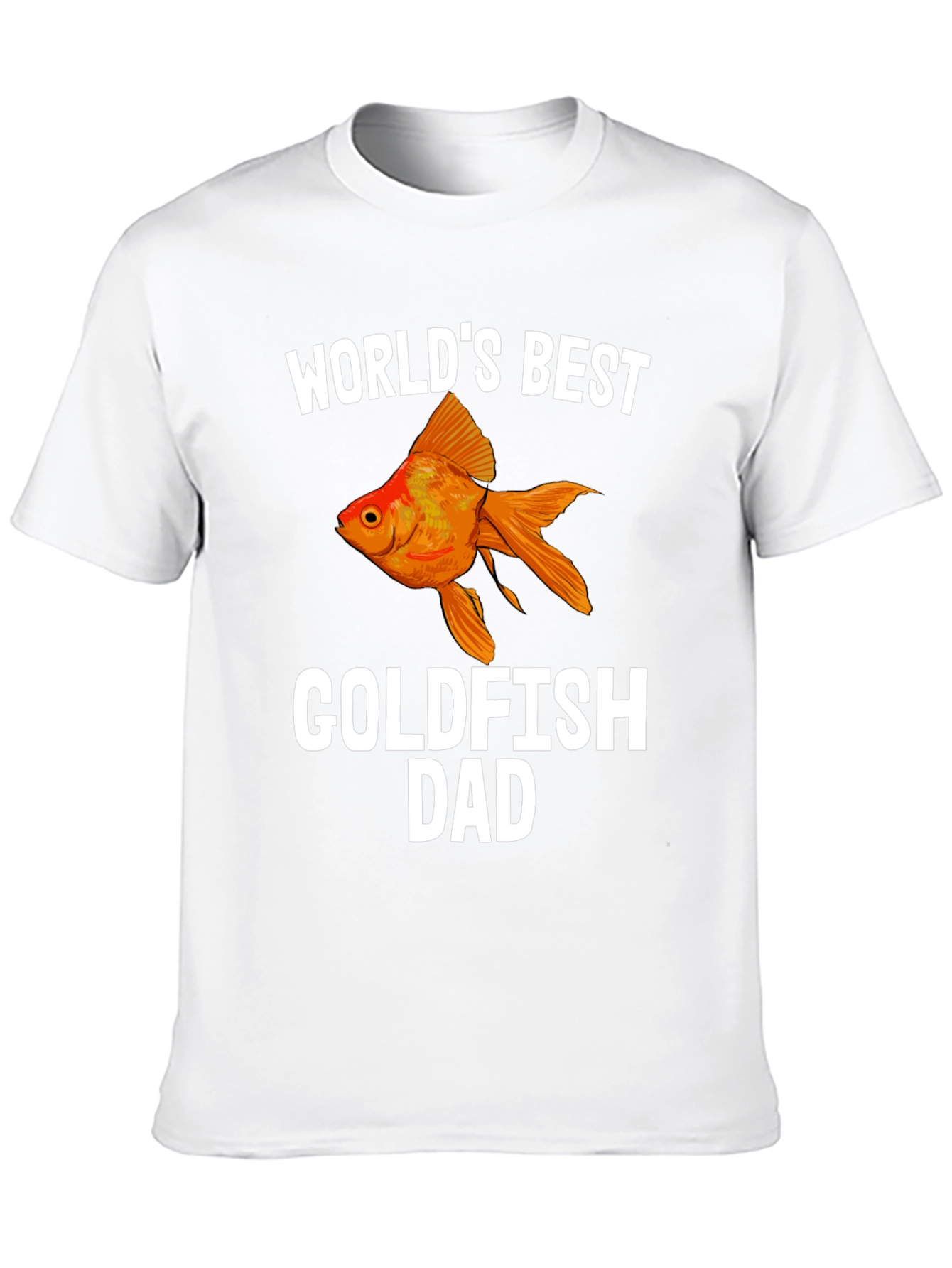 Worlds Best Goldfish Dad T-Shirt