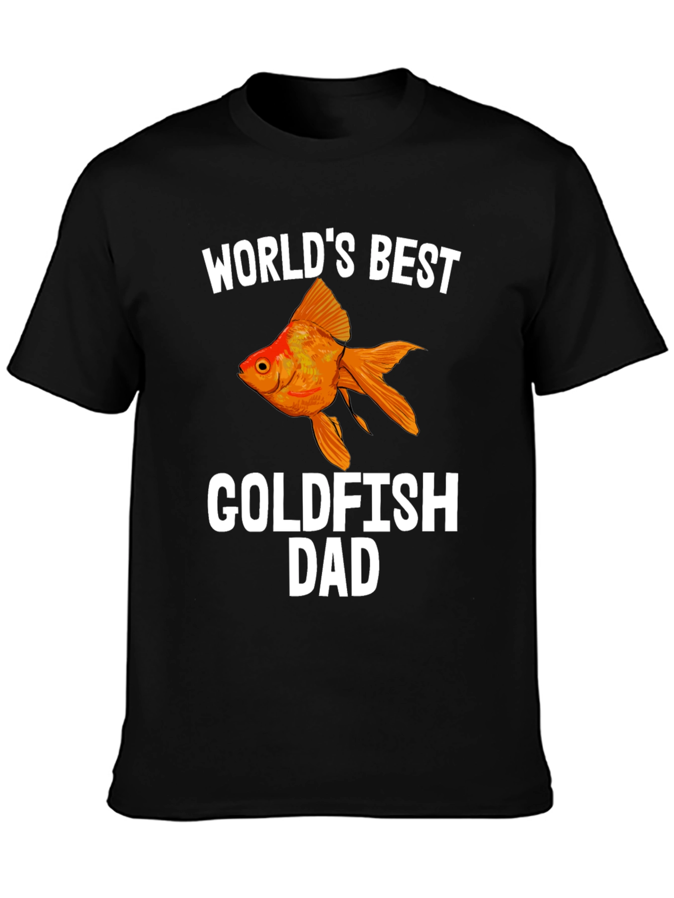 Worlds Best Goldfish Dad T-Shirt