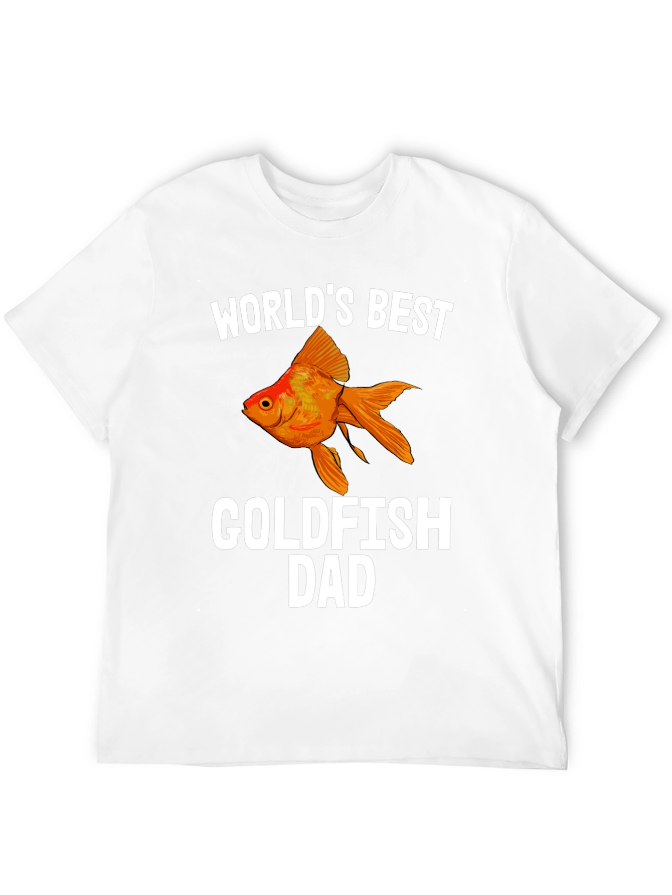 Worlds Best Goldfish Dad T-Shirt