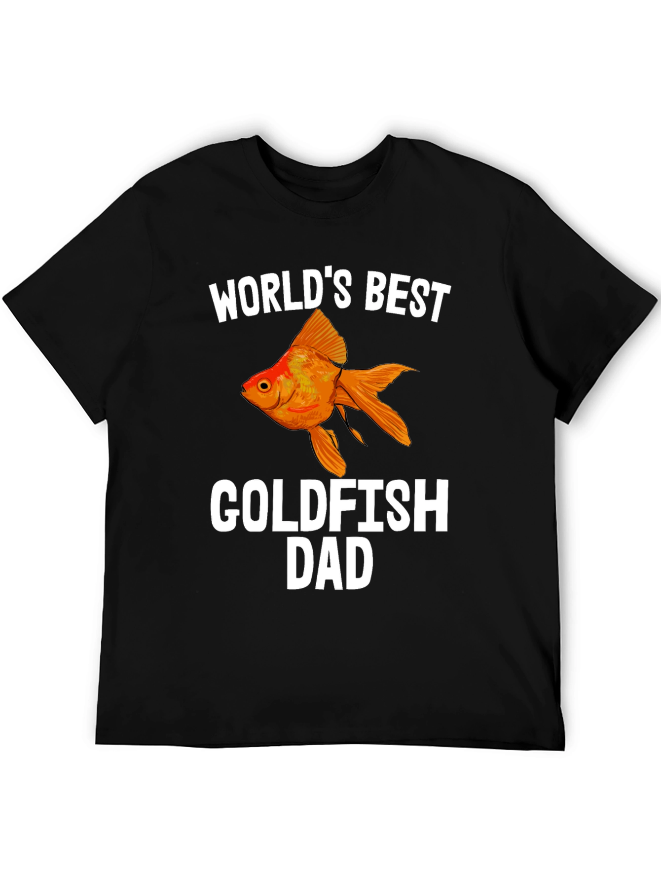 Worlds Best Goldfish Dad T-Shirt