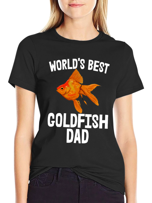 Worlds Best Goldfish Dad T-Shirt