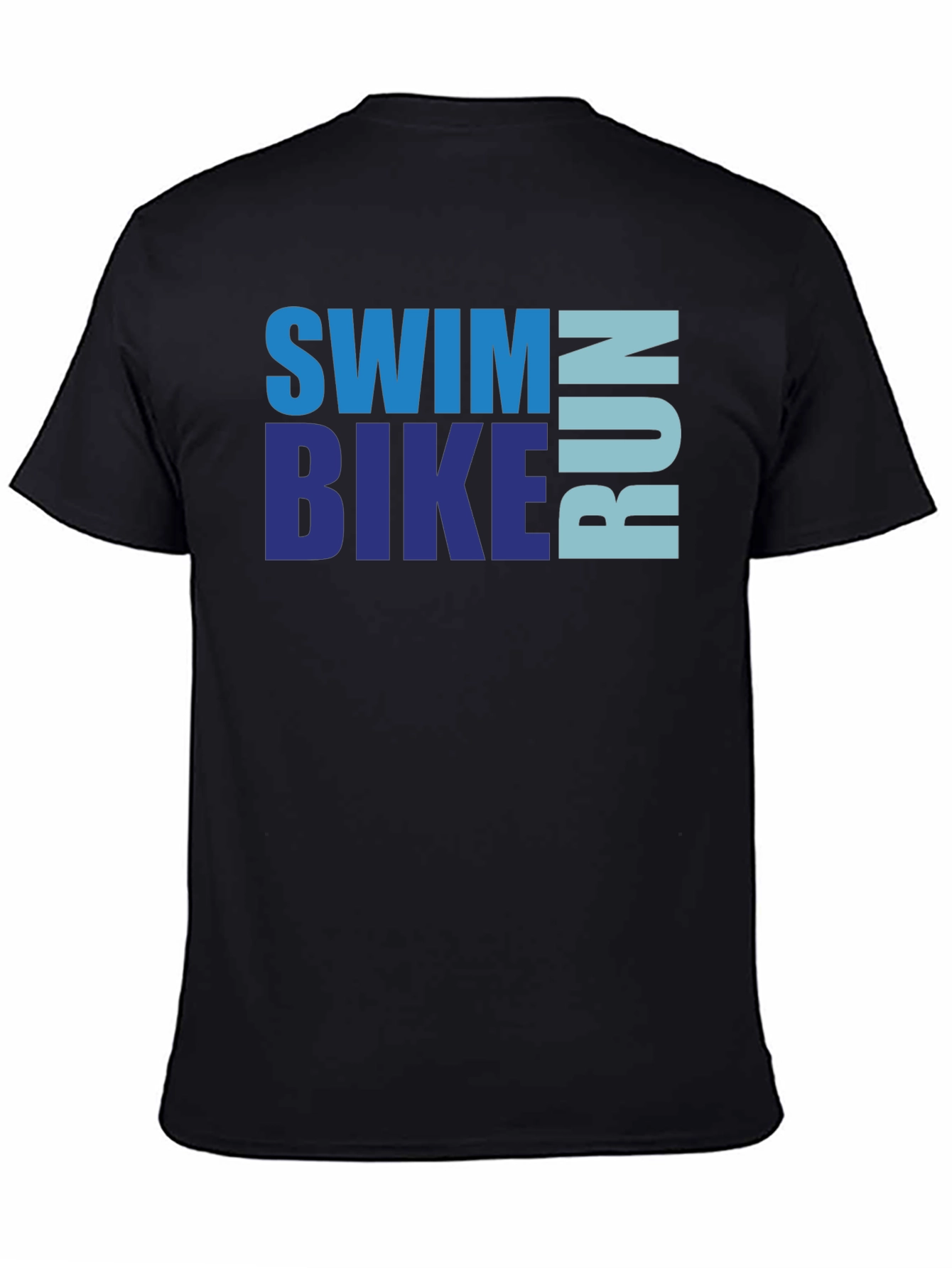 Swim Bike Run Triathlon T-Shirt