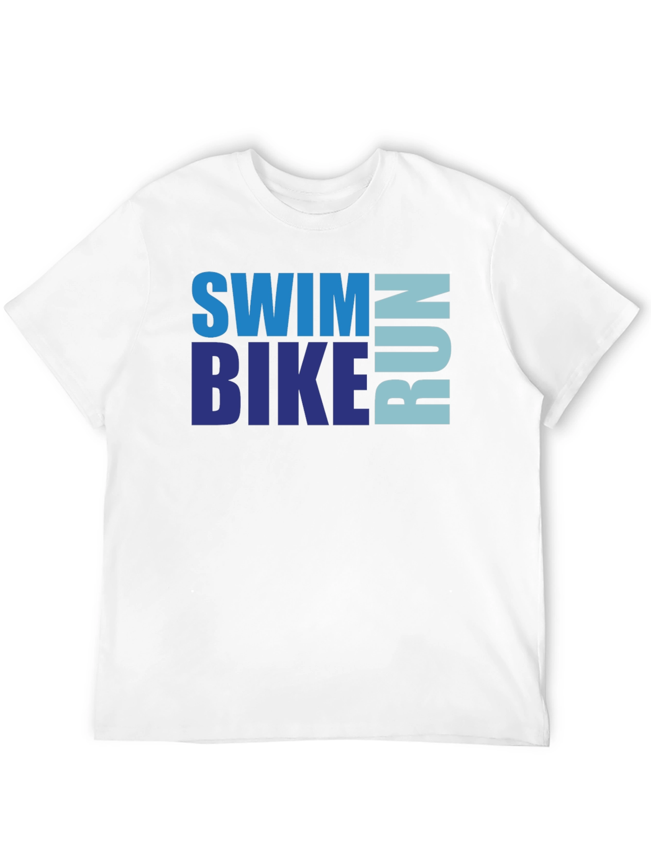 Swim Bike Run Triathlon T-Shirt