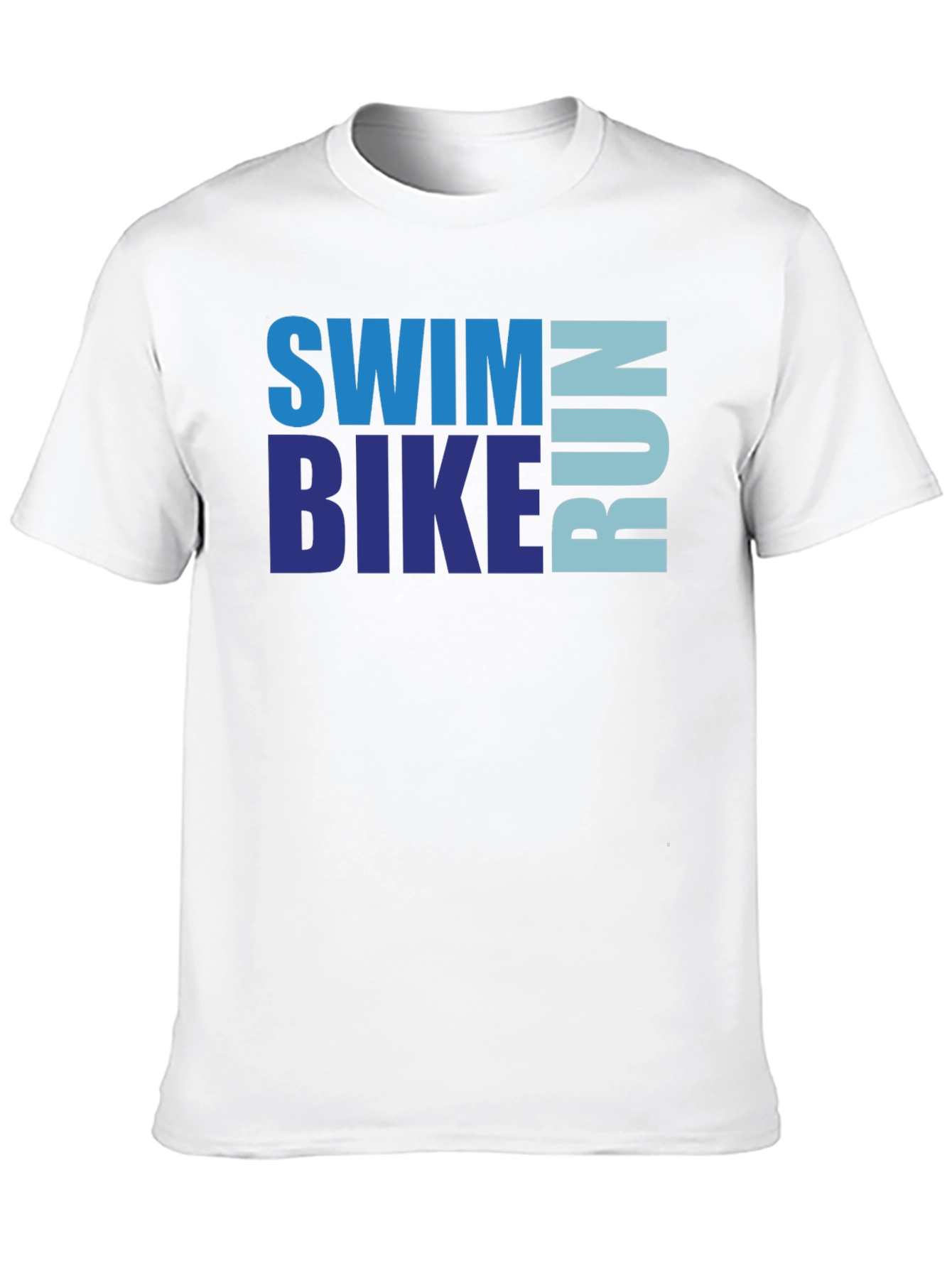 Swim Bike Run Triathlon T-Shirt