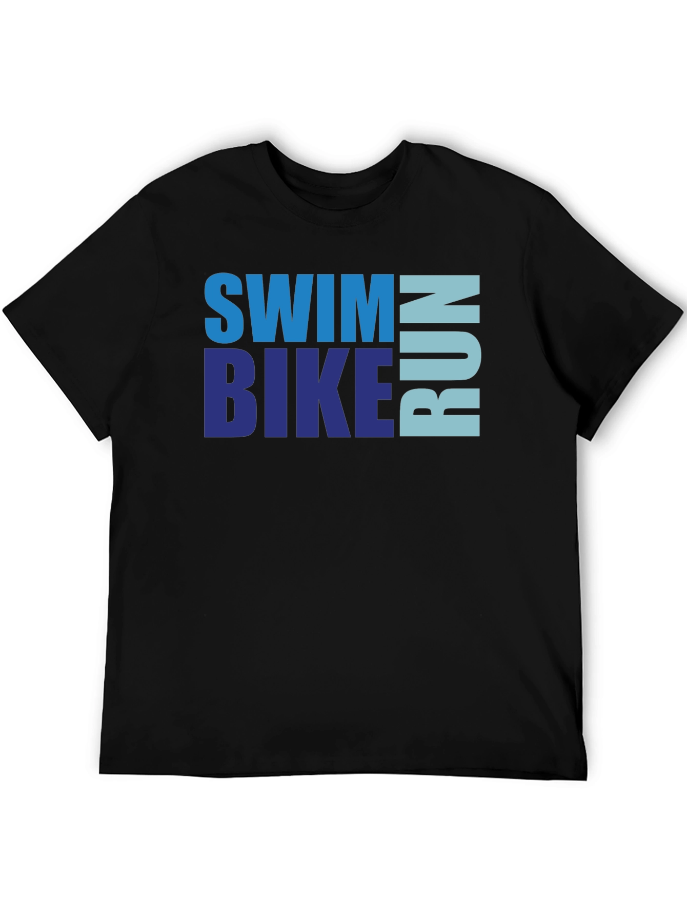 Swim Bike Run Triathlon T-Shirt