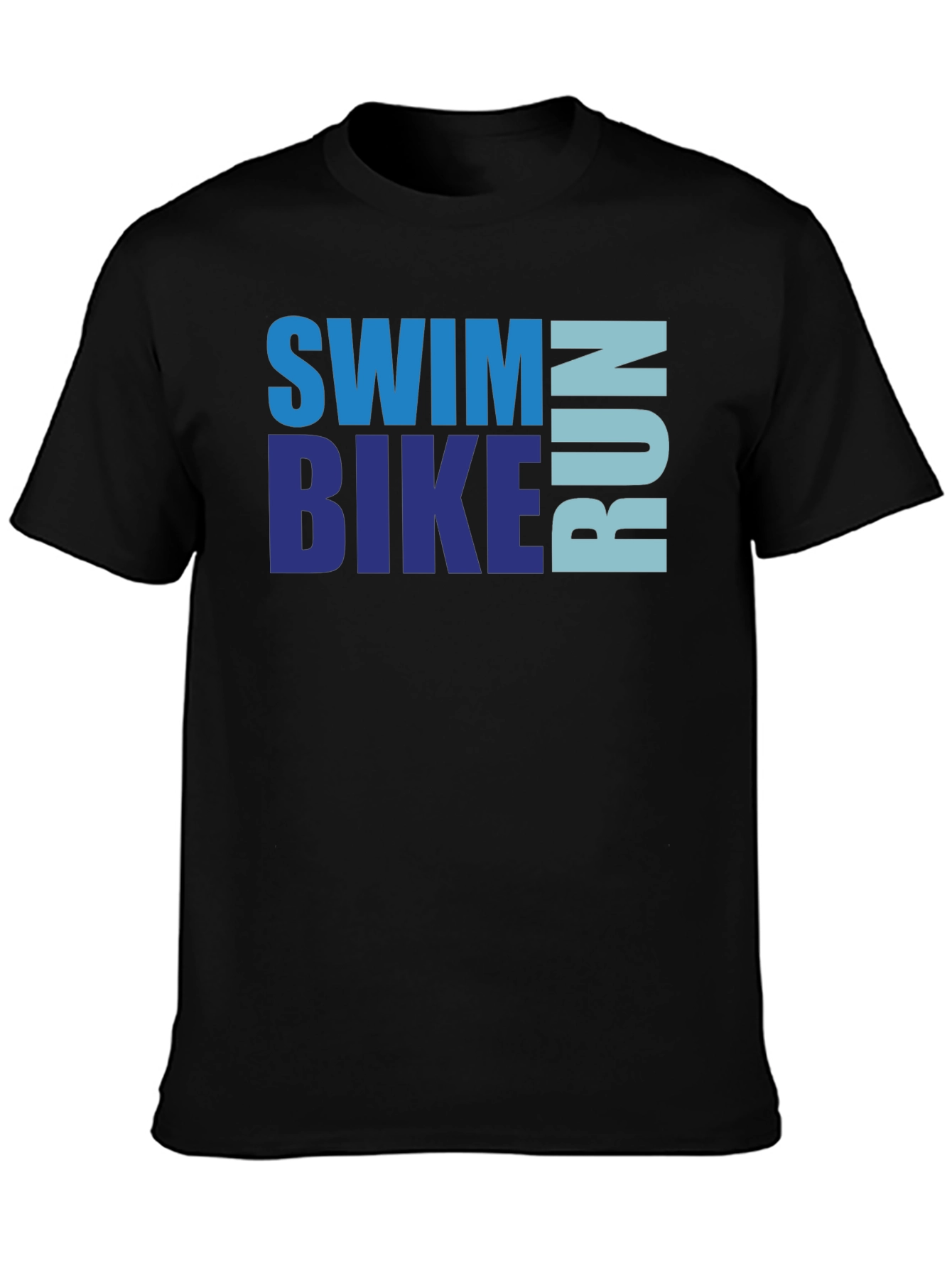 Swim Bike Run Triathlon T-Shirt