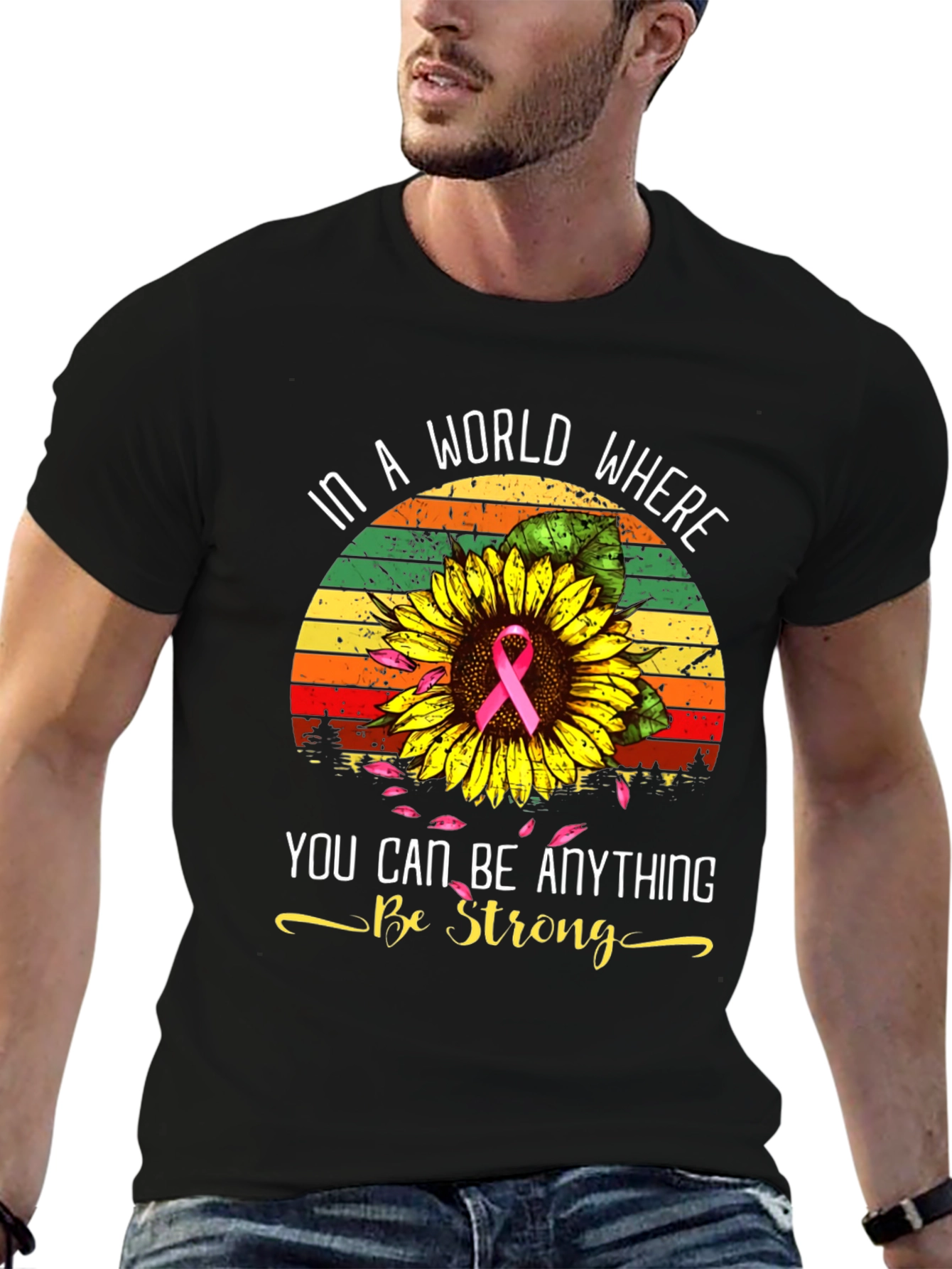 In A World Be Strong T-Shirt