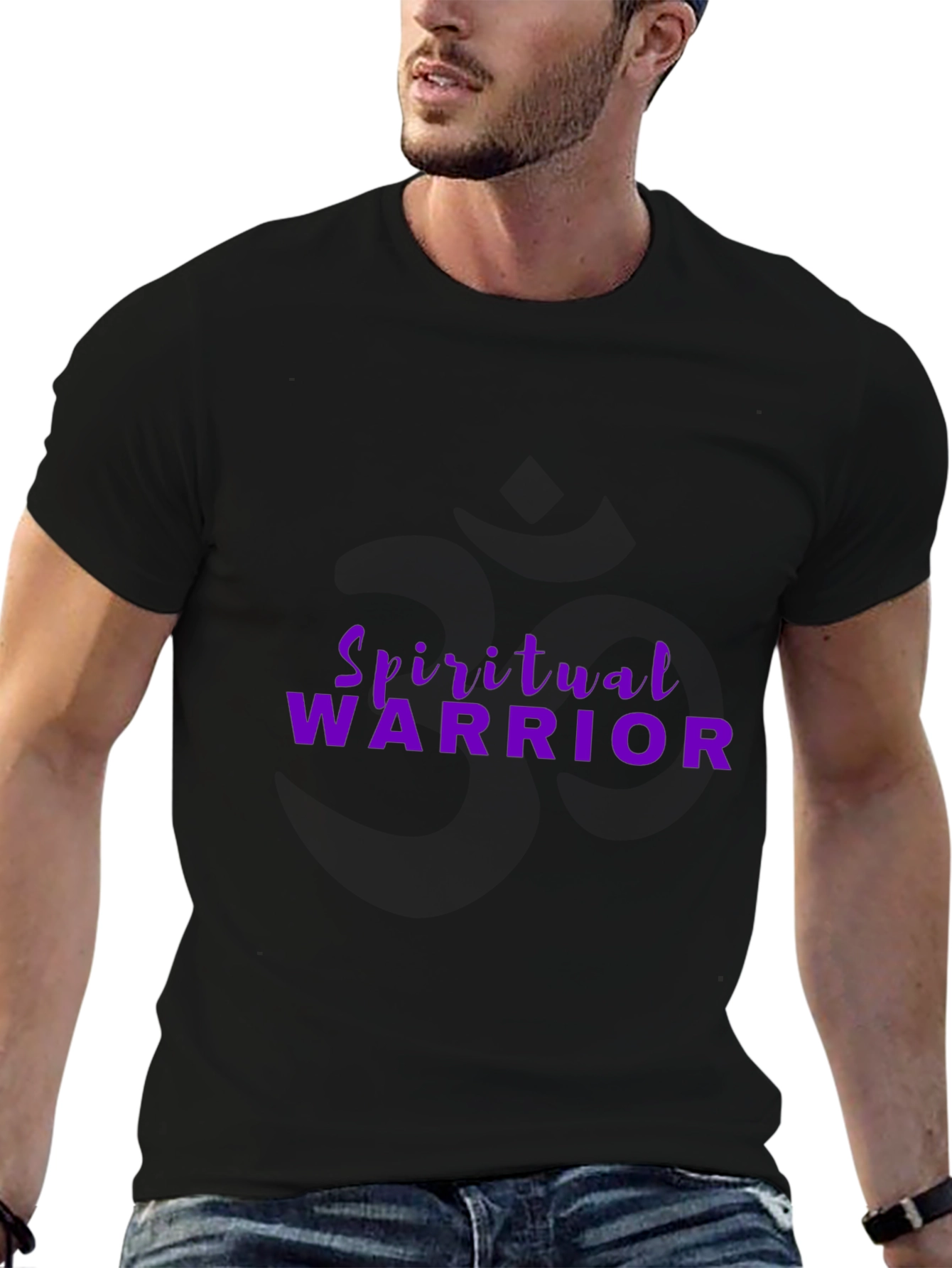 Spiritual Warrior Black T-Shirt