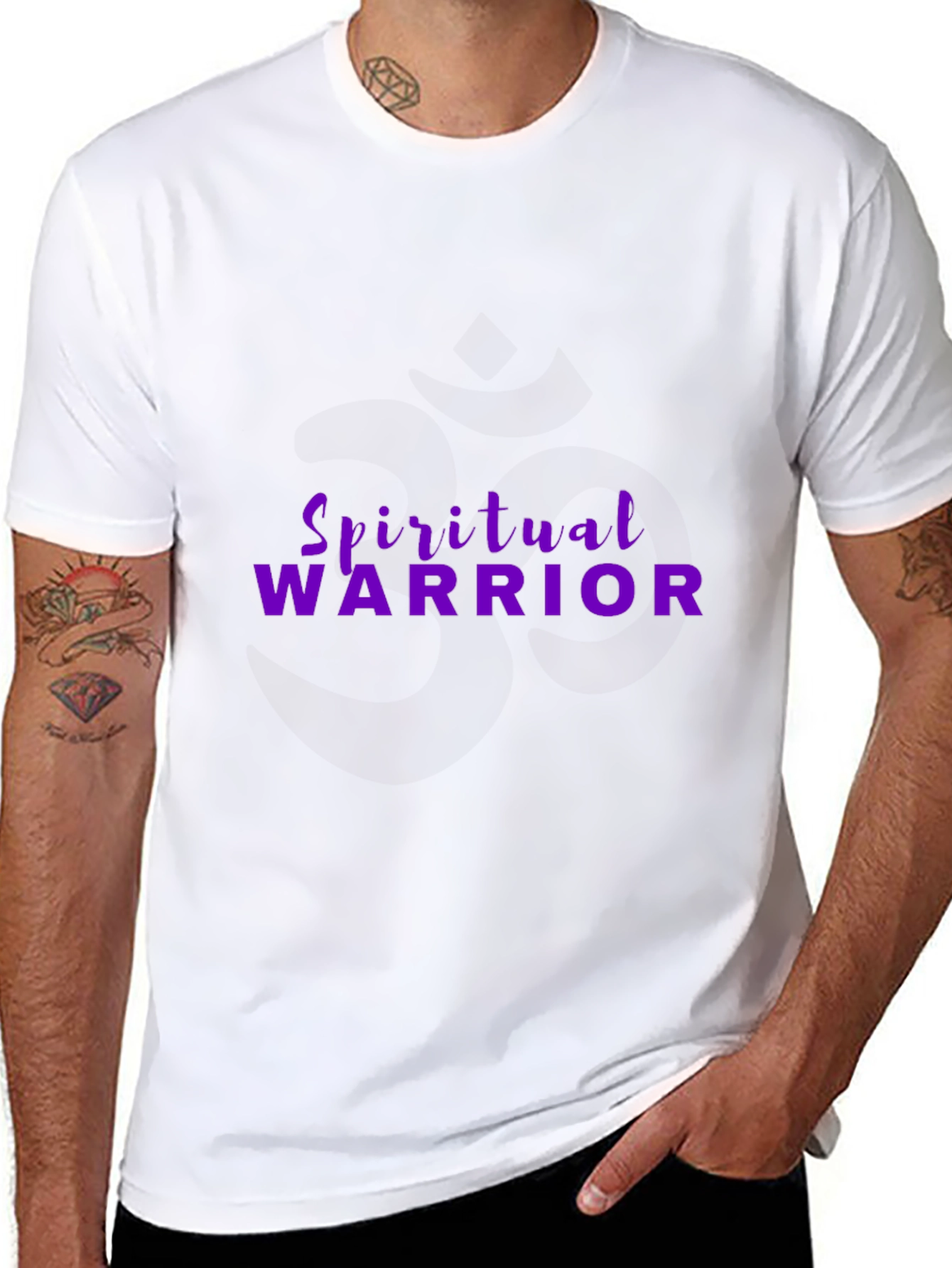 Spiritual Warrior Black T-Shirt