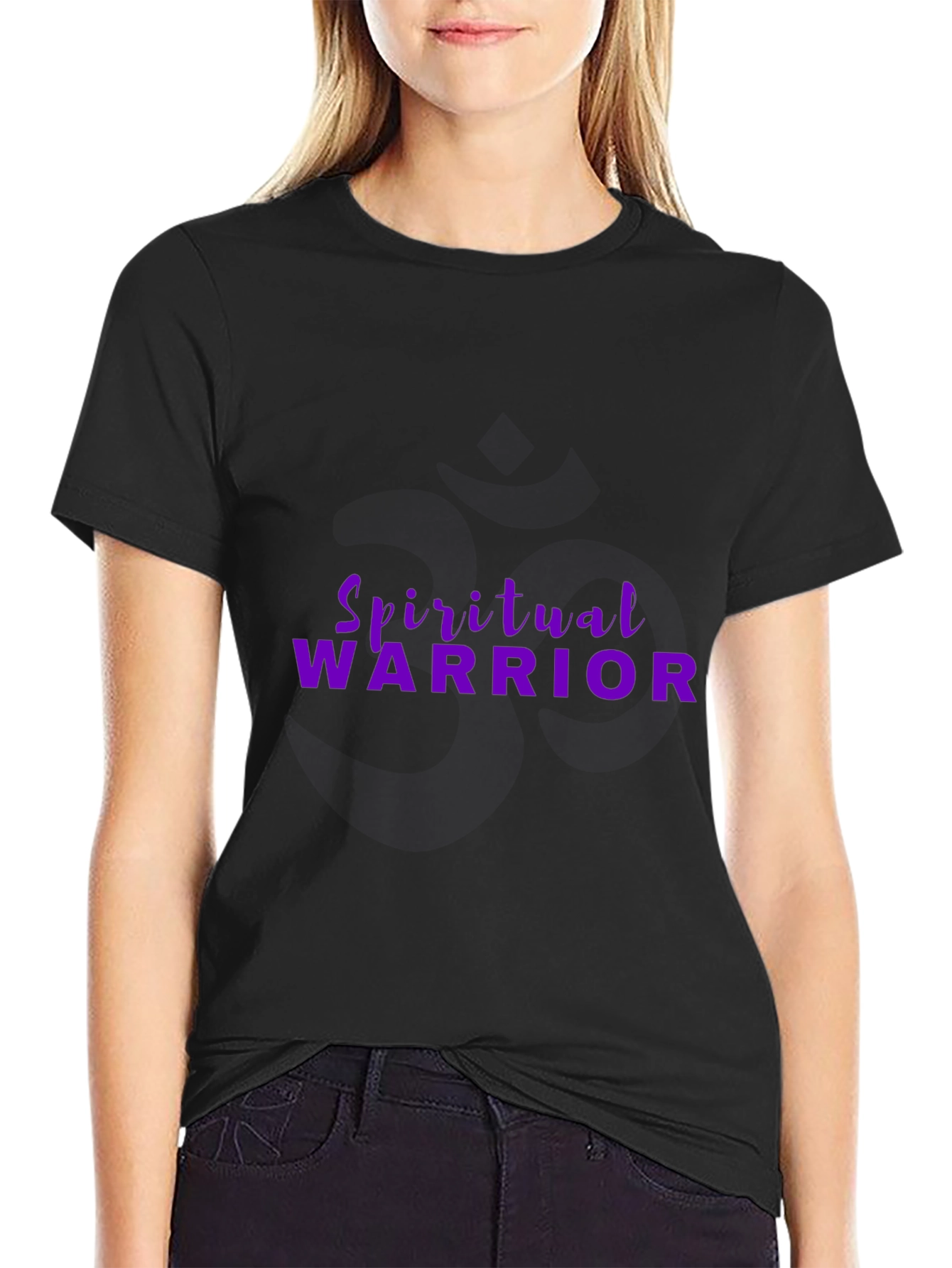 Spiritual Warrior Black T-Shirt