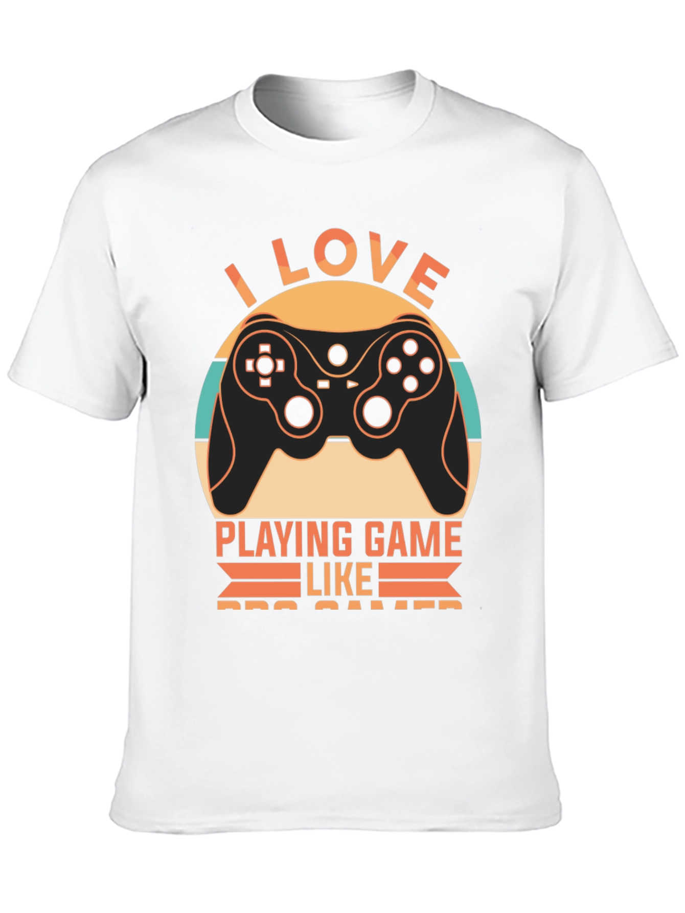 I Love Playing Game Like Pro Gamer T-Shirt