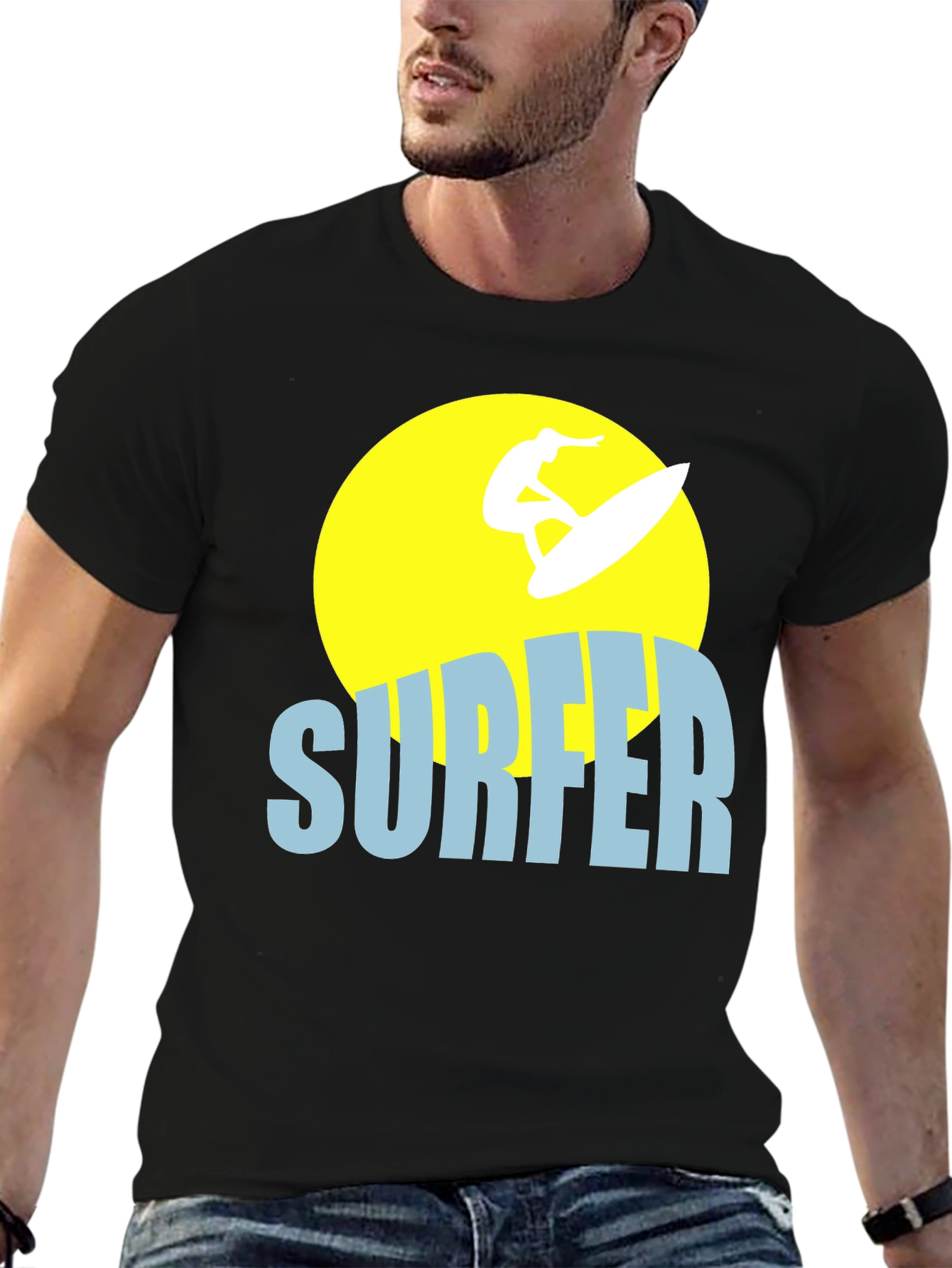Surfer T-Shirt - Retro Surf Style Tee