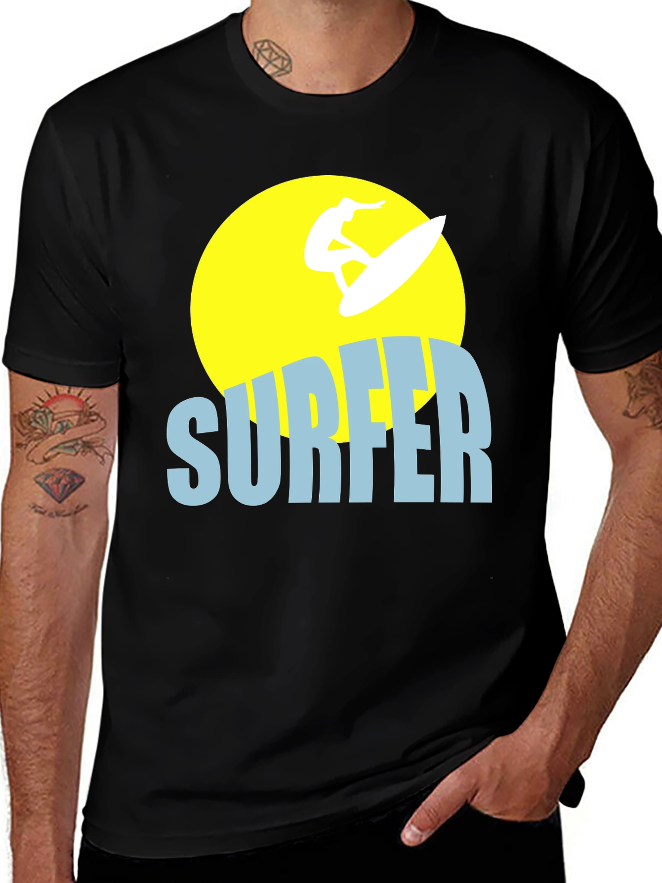 Surfer T-Shirt - Retro Surf Style Tee