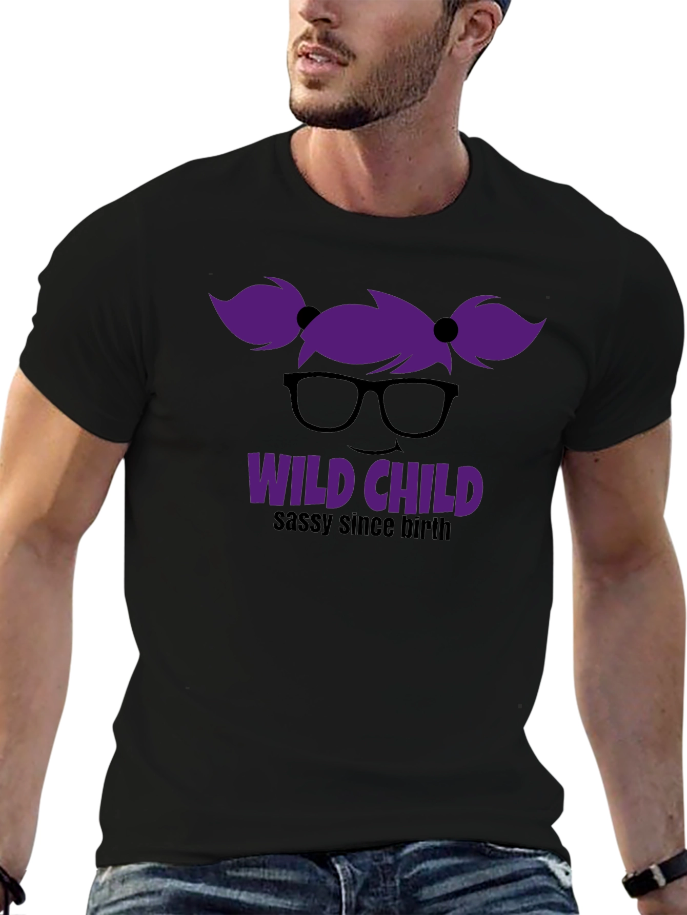 Wild Child T-Shirt - Sassy Since Birth Tee