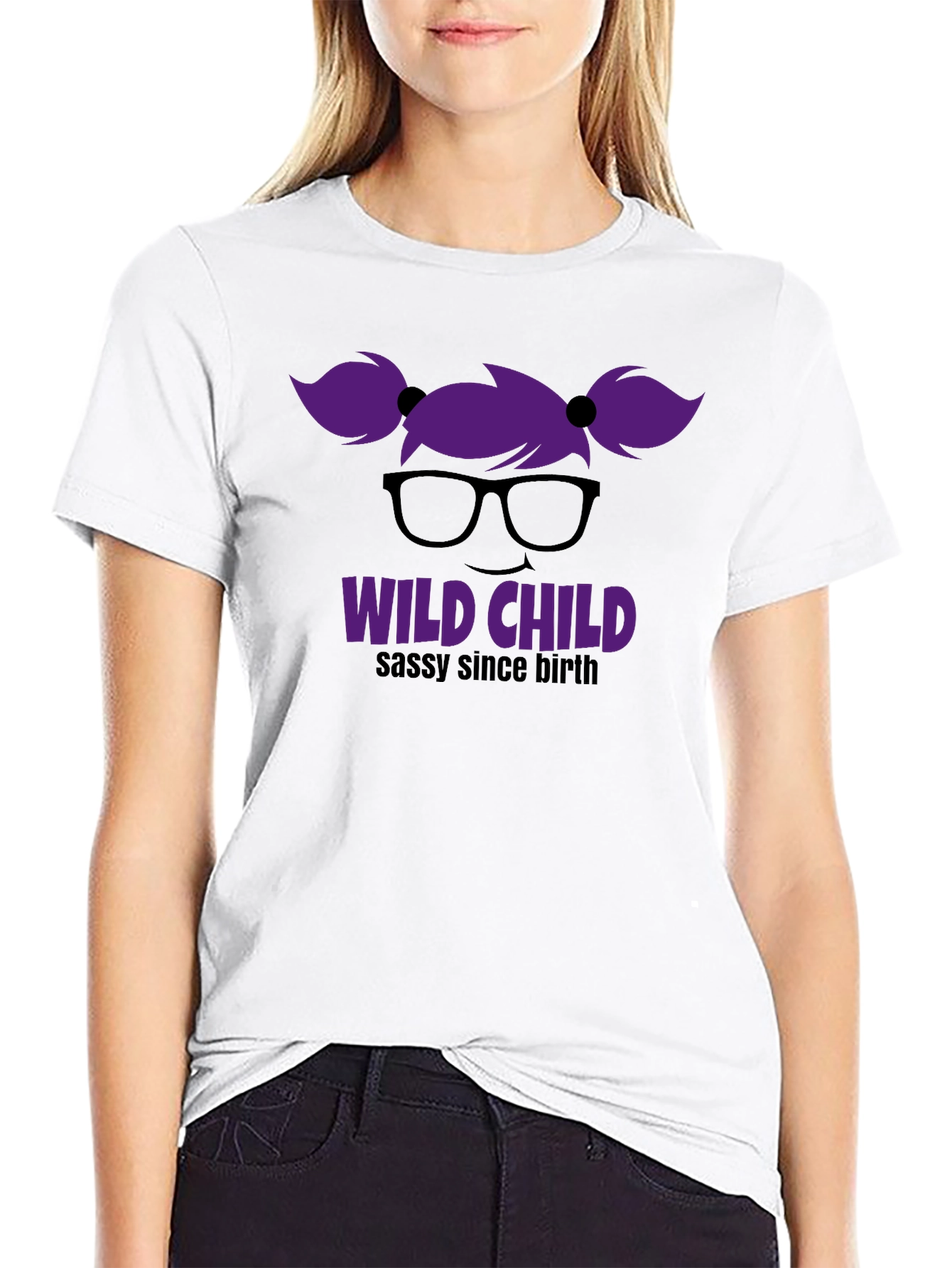Wild Child T-Shirt - Sassy Since Birth Tee