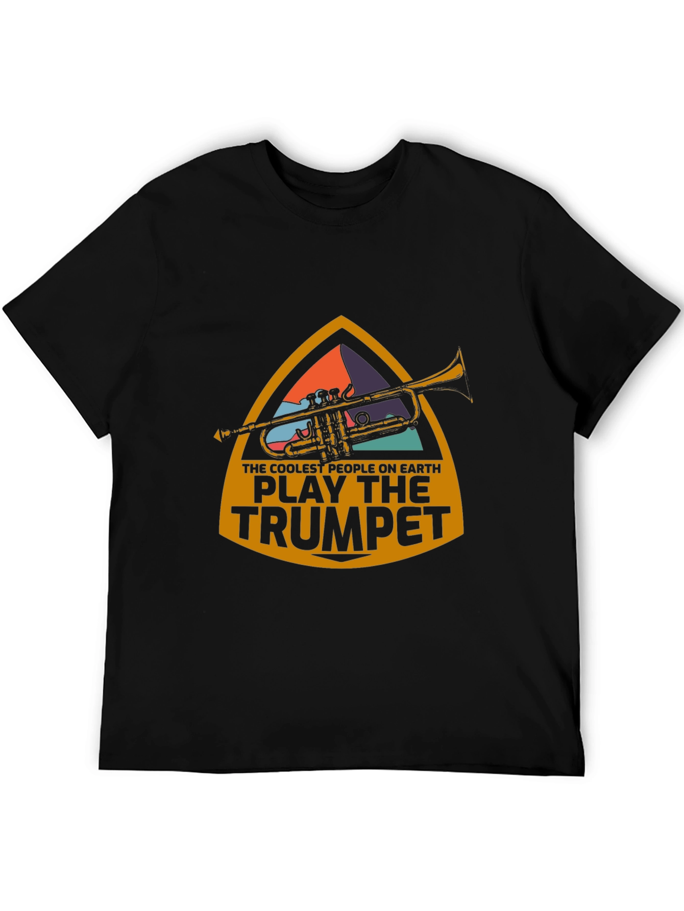 Cool Trumpet Player Graphic T-Shirt