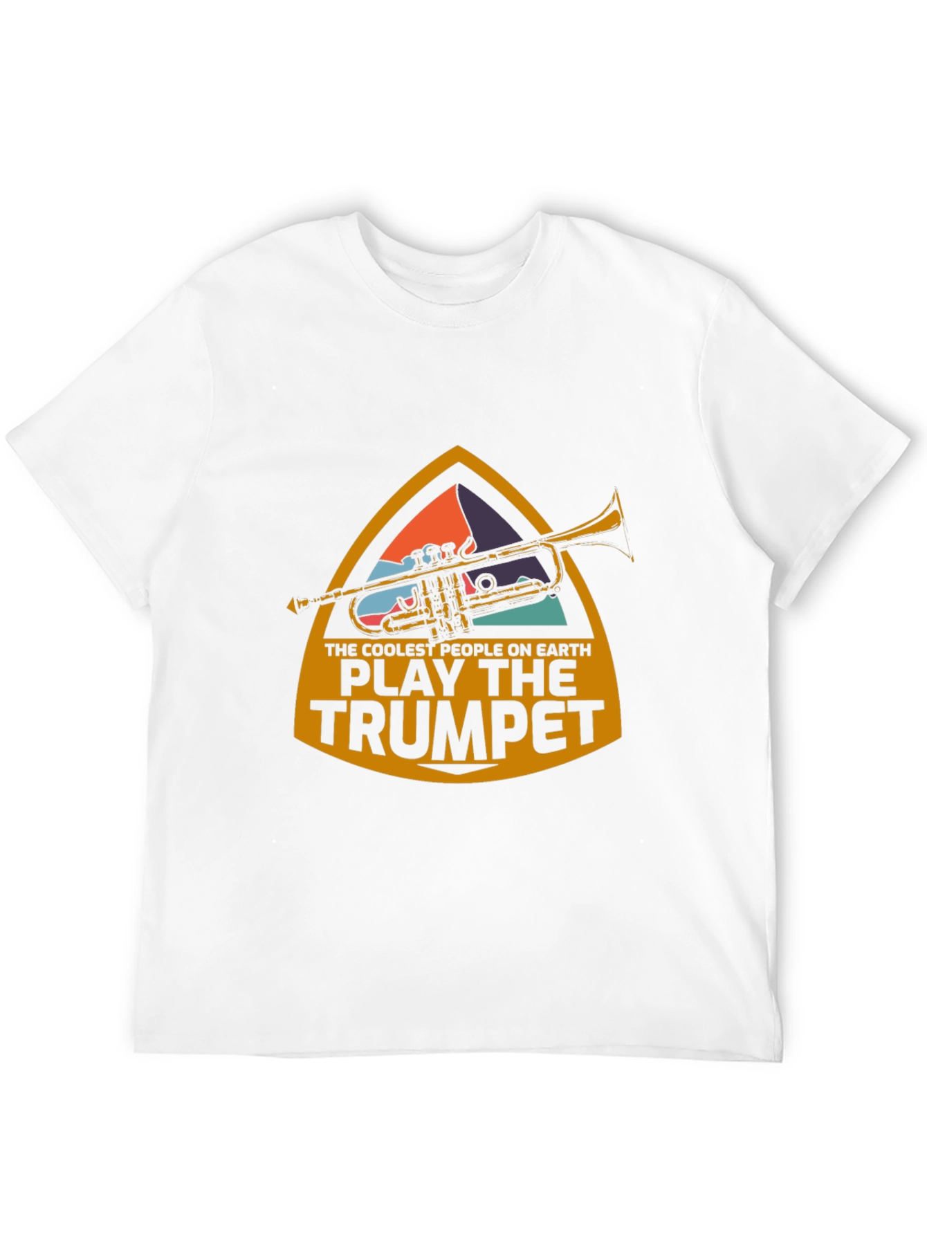 Cool Trumpet Player Graphic T-Shirt