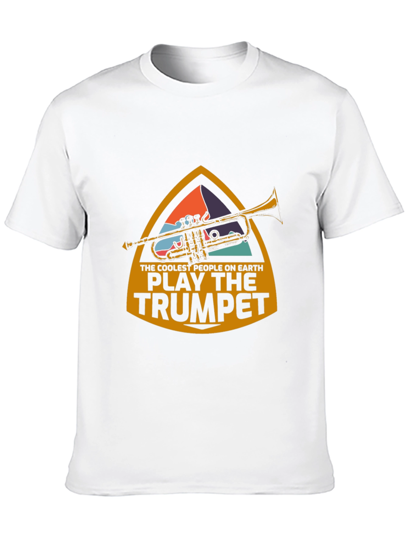 Cool Trumpet Player Graphic T-Shirt
