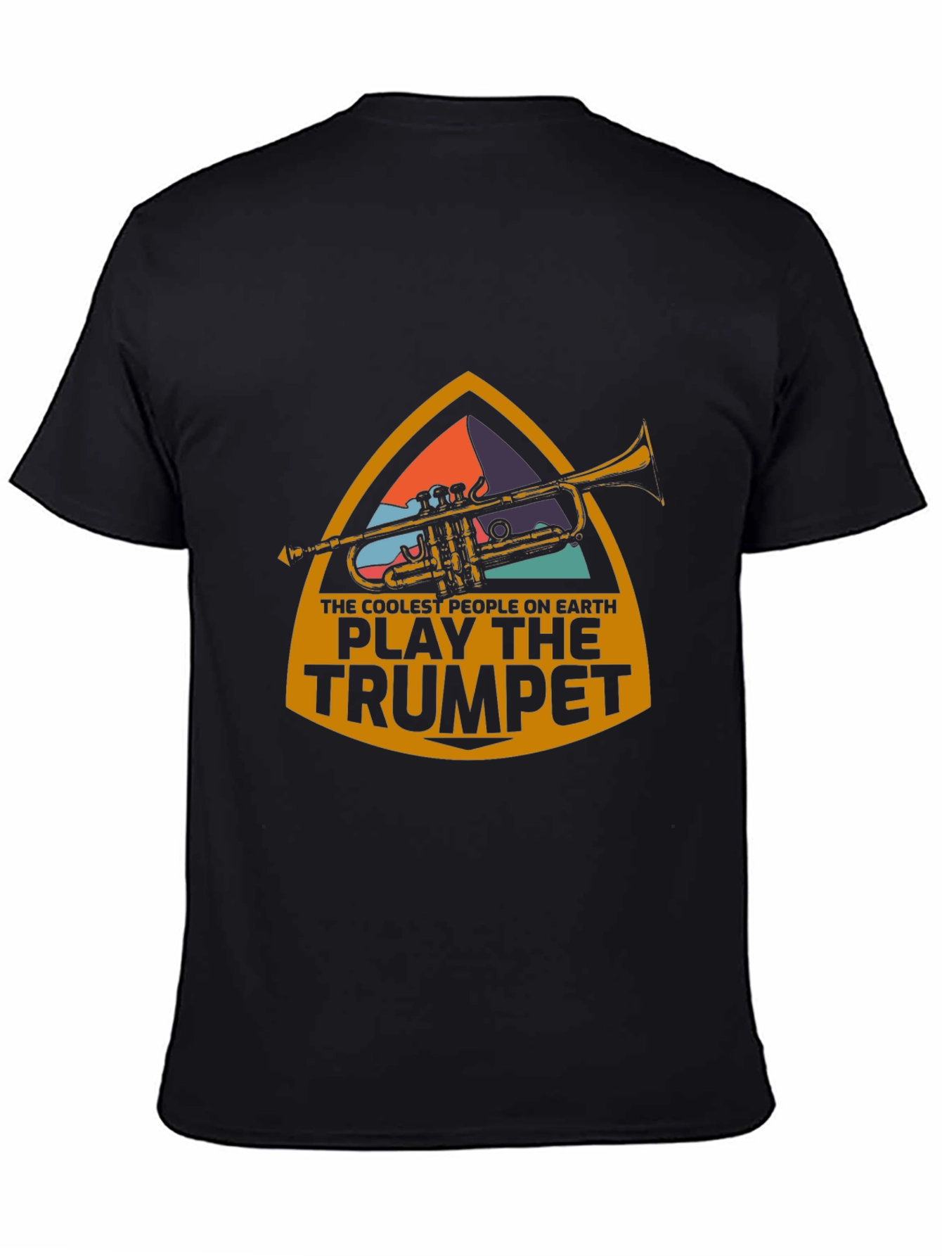 Cool Trumpet Player Graphic T-Shirt