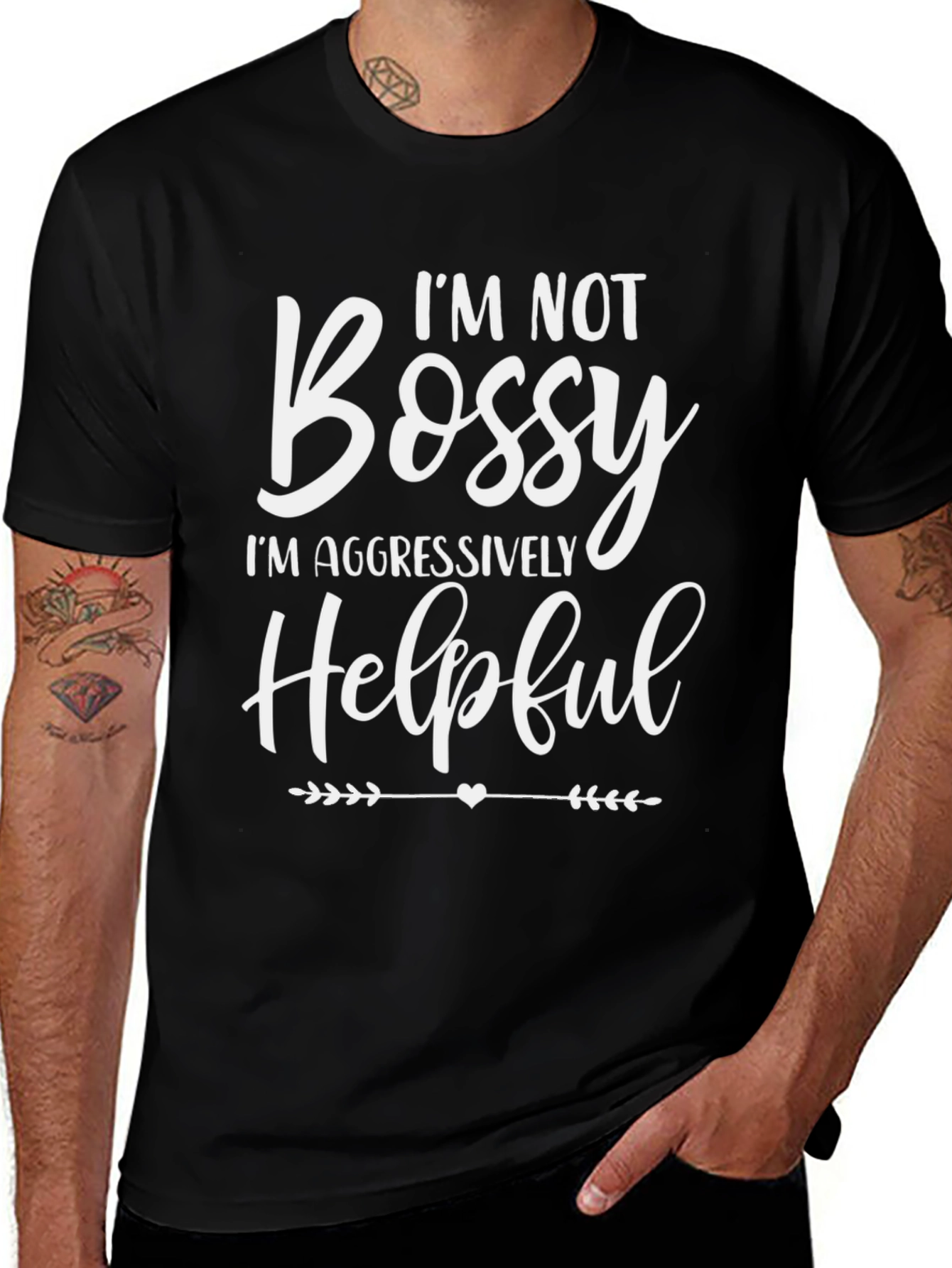 Im Not Bossy Funny Graphic T-Shirt