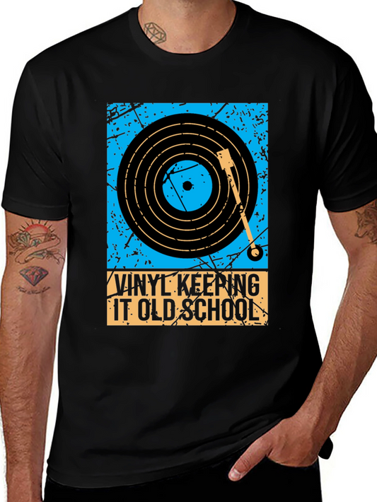 Vinyl Keeping It Old School T-Shirt
