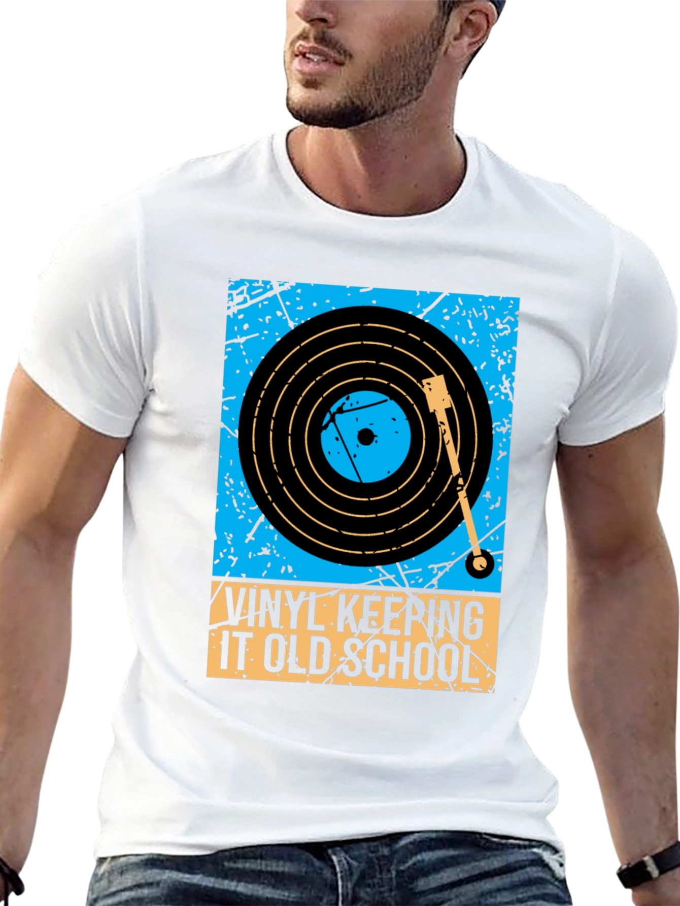 Vinyl Keeping It Old School T-Shirt