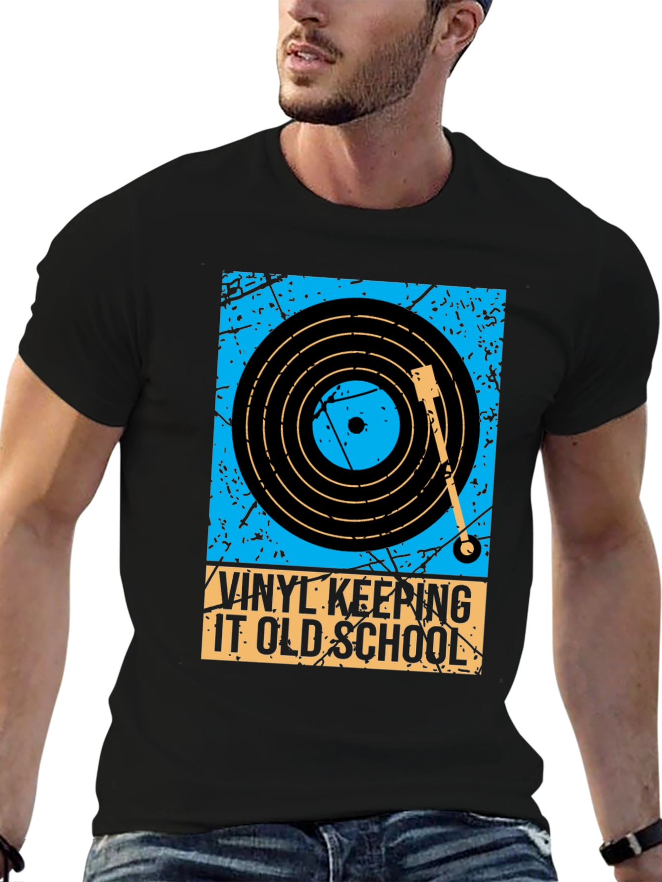 Vinyl Keeping It Old School T-Shirt