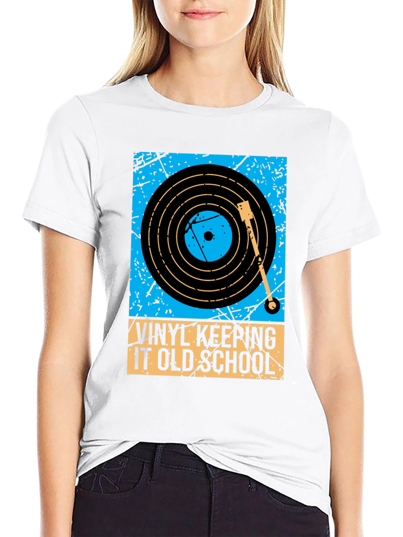 Vinyl Keeping It Old School T-Shirt