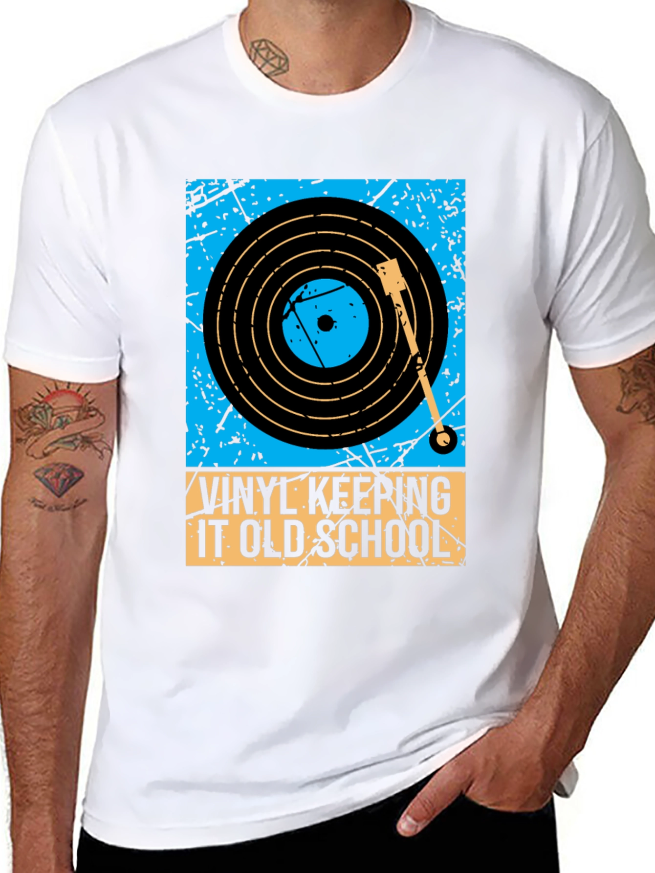Vinyl Keeping It Old School T-Shirt