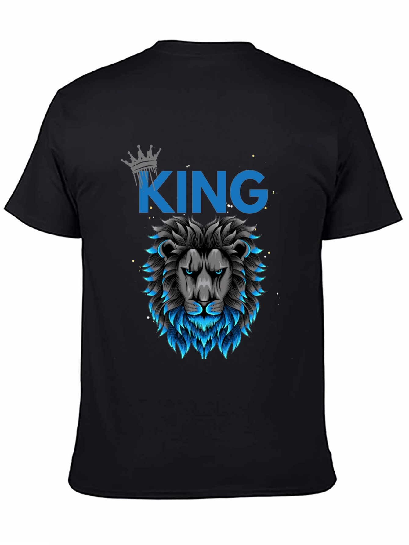 King Lion Graphic T-Shirt - Bold Design