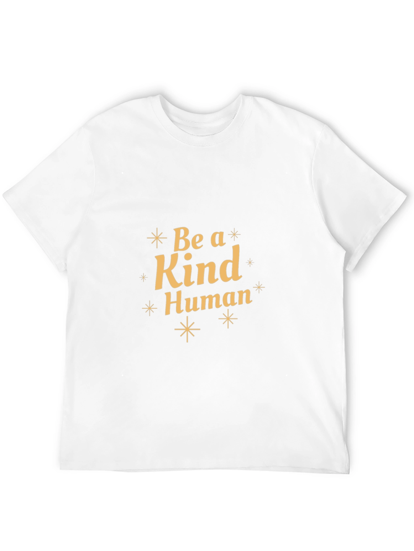 Be a Kind Human Black Graphic T-Shirt