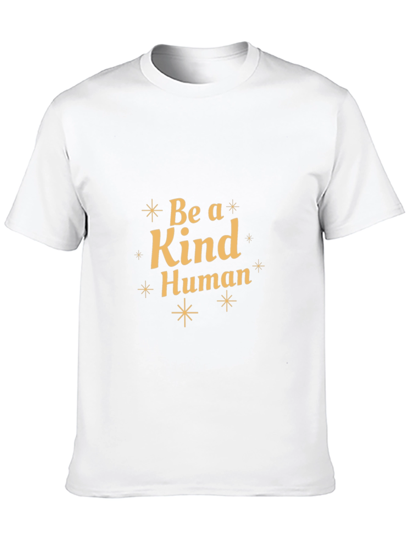 Be a Kind Human Black Graphic T-Shirt
