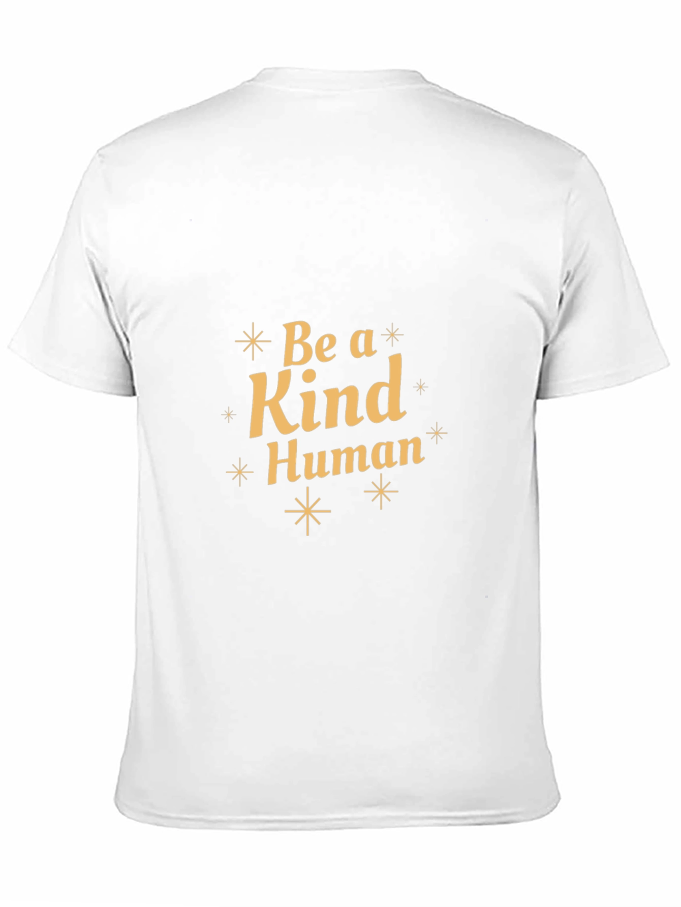 Be a Kind Human Black Graphic T-Shirt