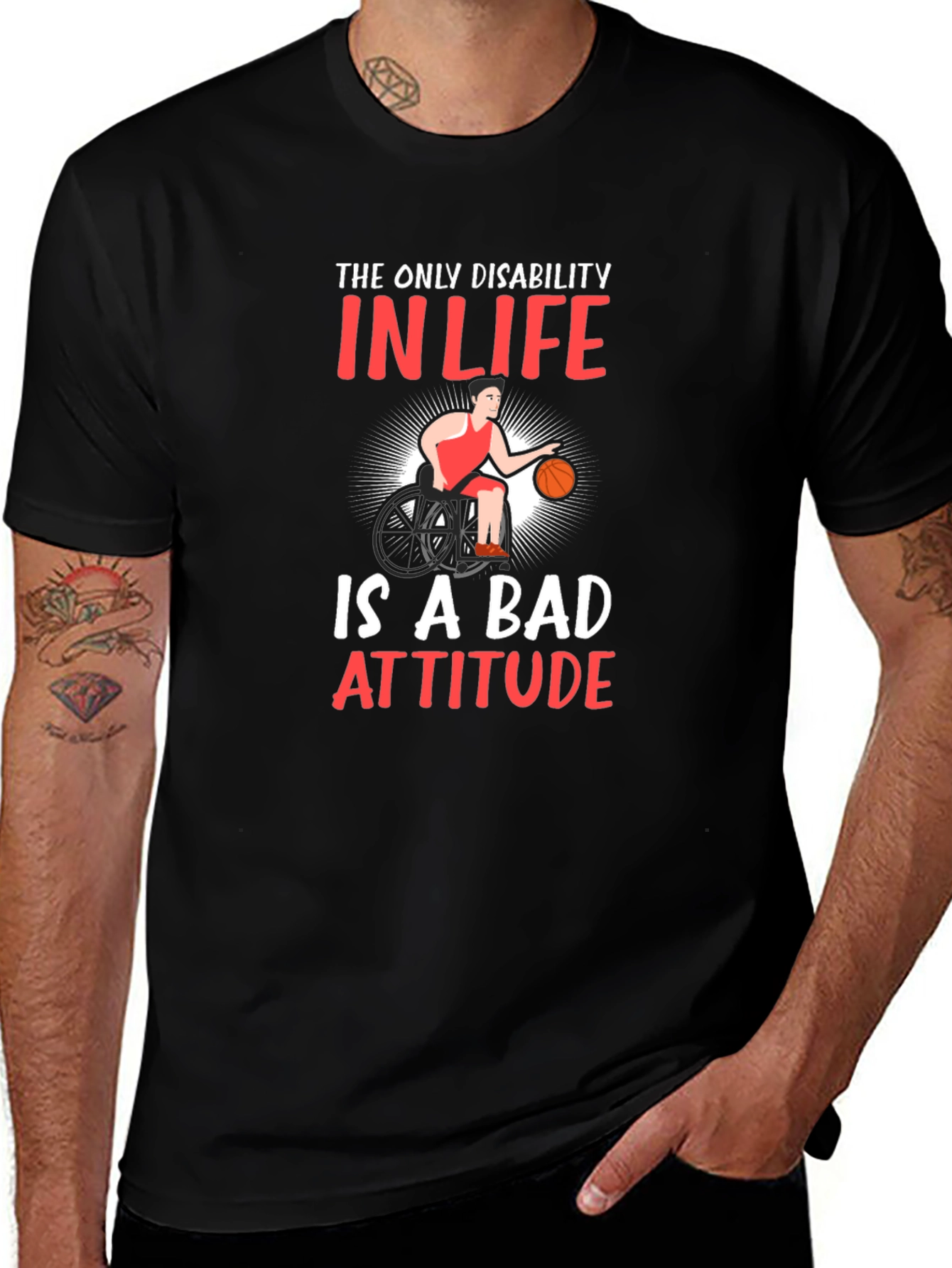 Inspirational Disability Awareness T-Shirt
