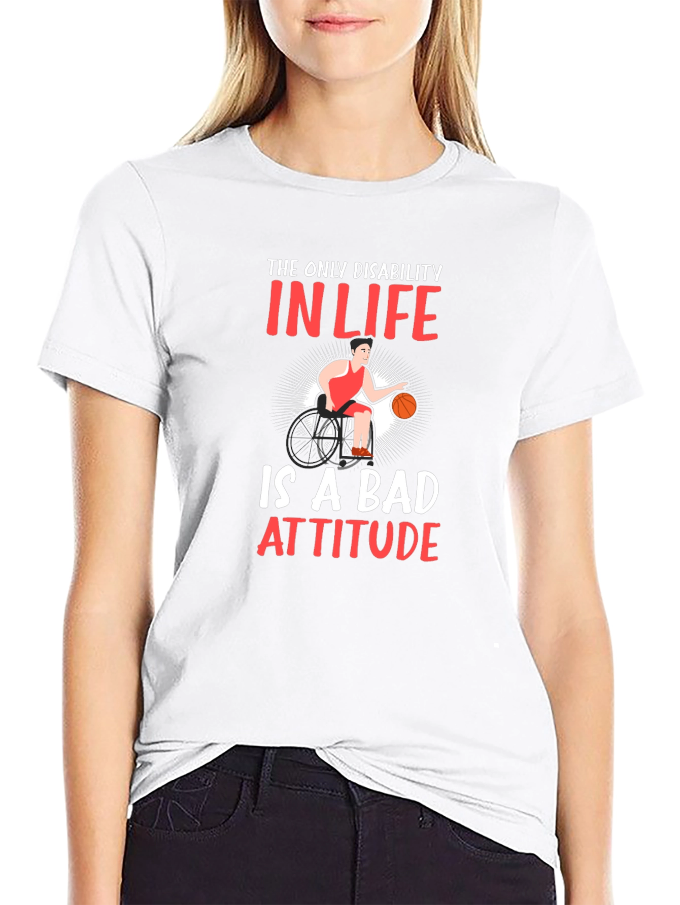 Inspirational Disability Awareness T-Shirt
