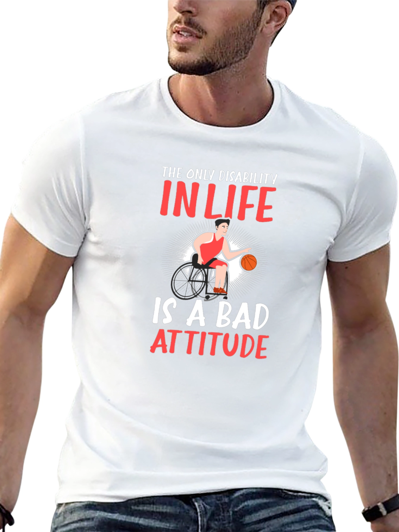 Inspirational Disability Awareness T-Shirt