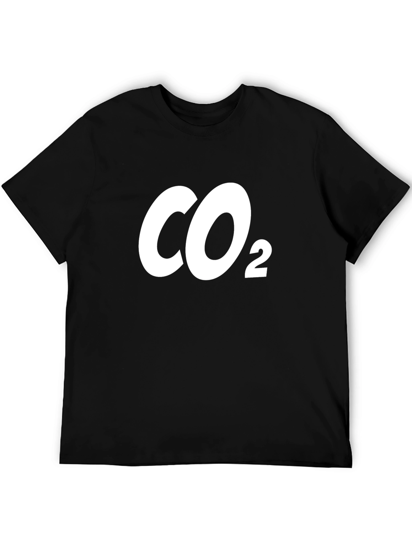 CO2 Graphic Tee - Black Cotton Blend
