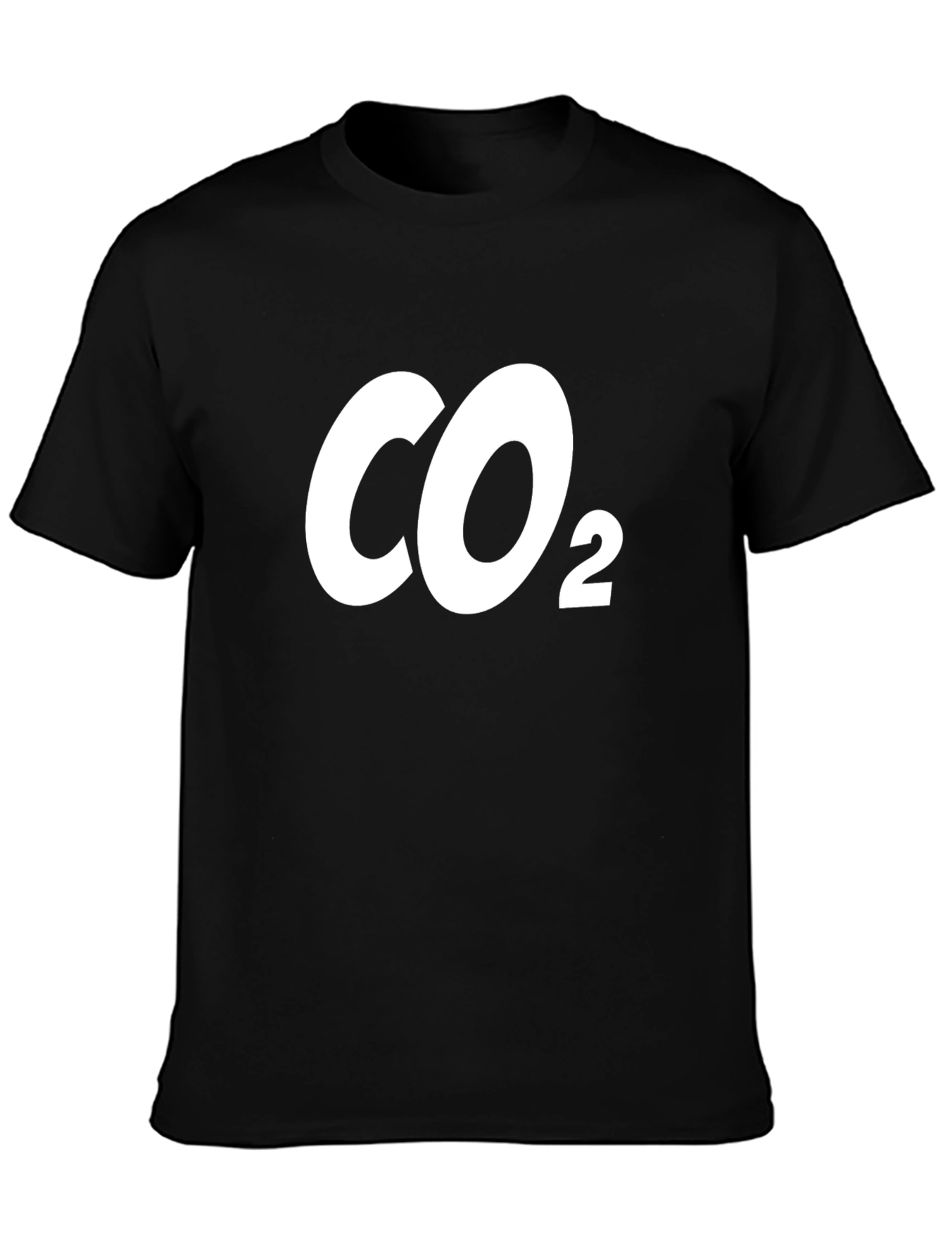 CO2 Graphic Tee - Black Cotton Blend